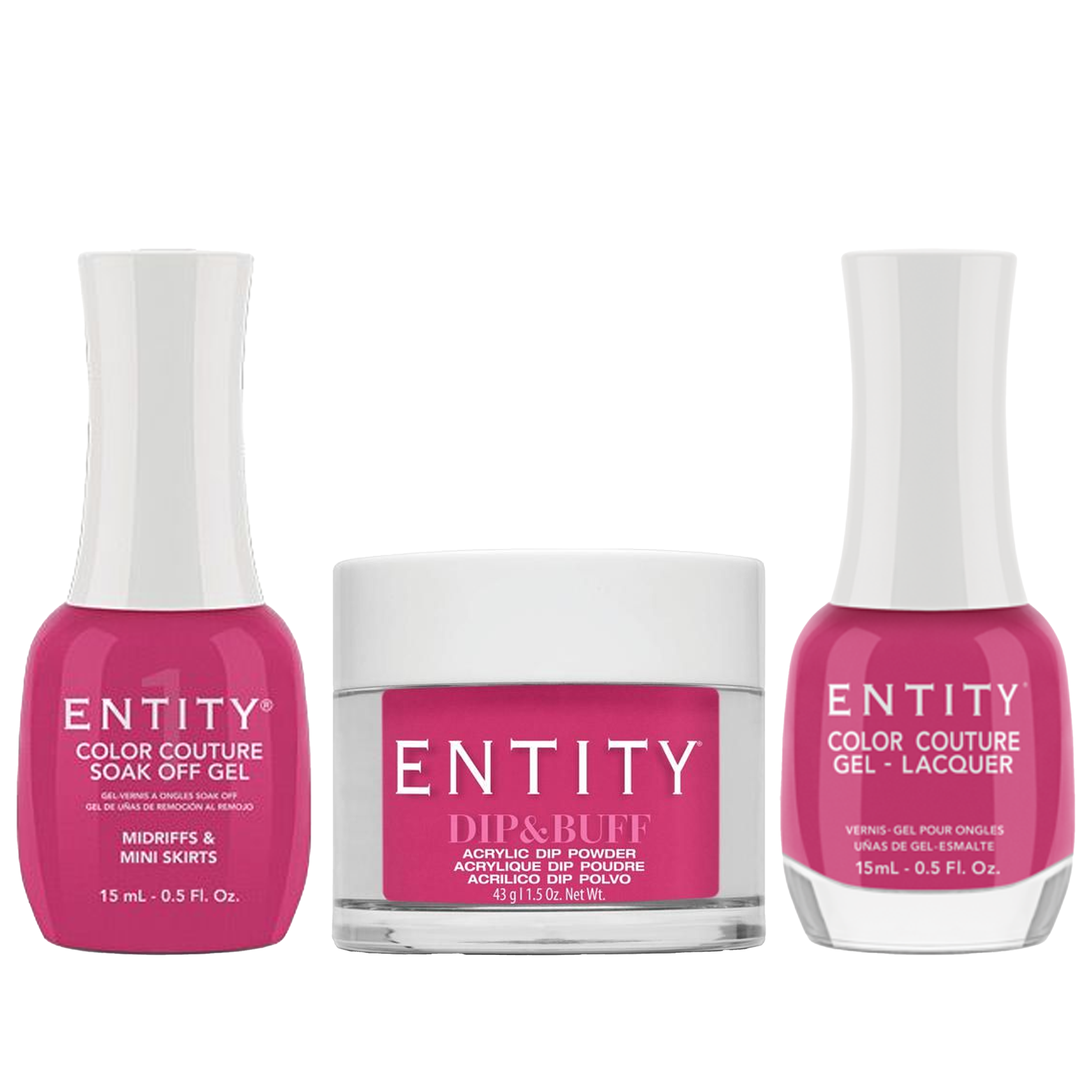 Entity trio - midriffs & mini skirts 856 - dip polish