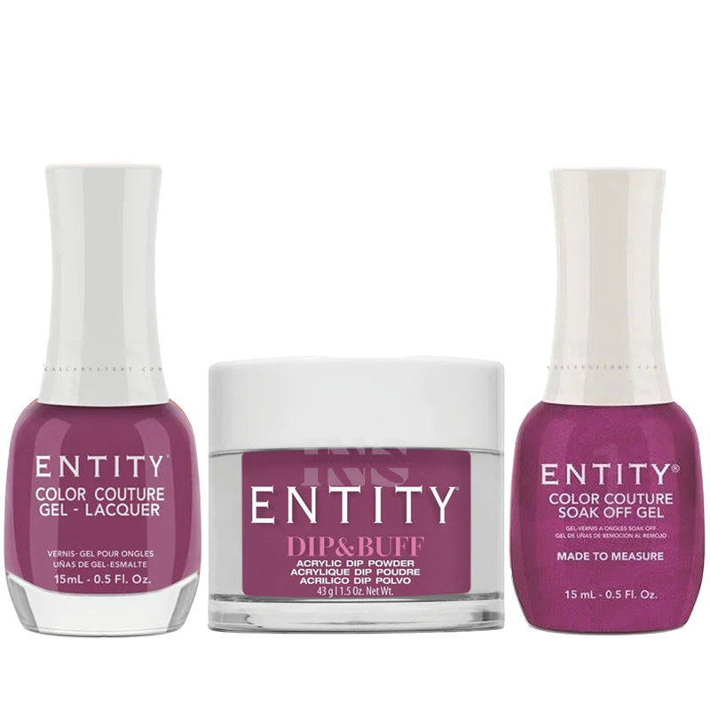 Entity trio - rosy & riveting 852 - gel polish