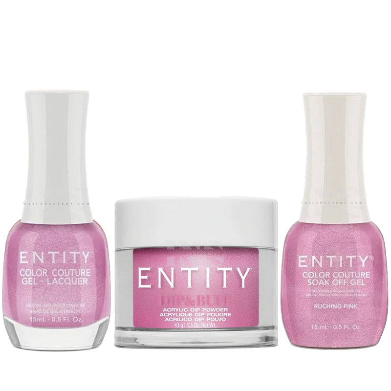 Entity trio - ruching pink 761 - gel polish