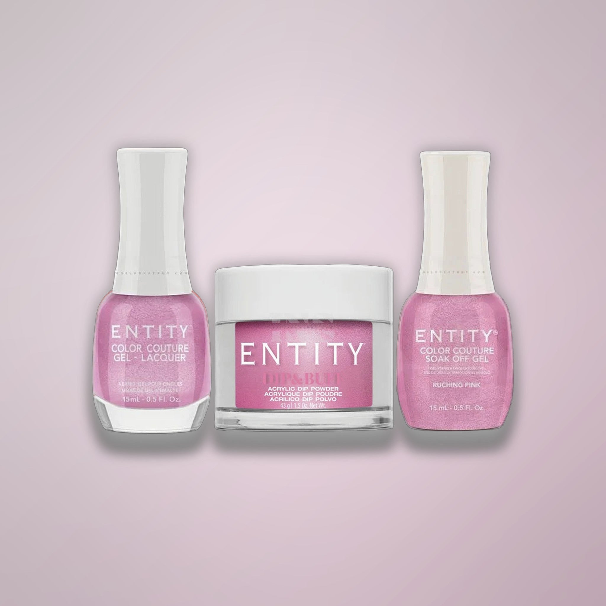 ENTITY Trio - Ruching Pink 761