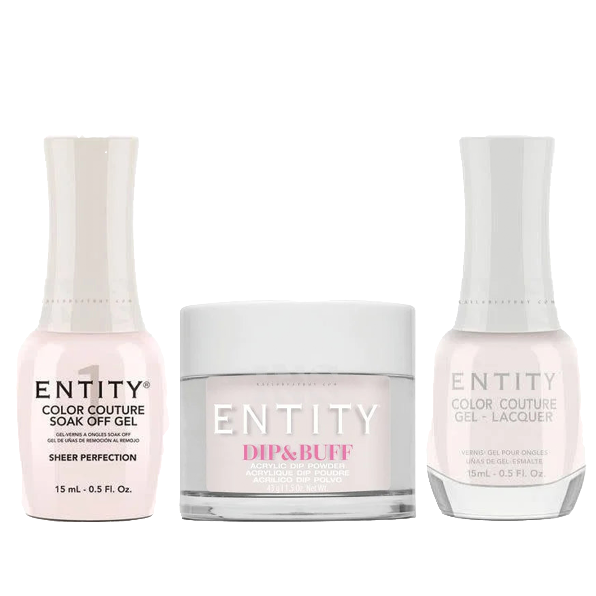 Entity trio - sheer perfection 845 - gel polish