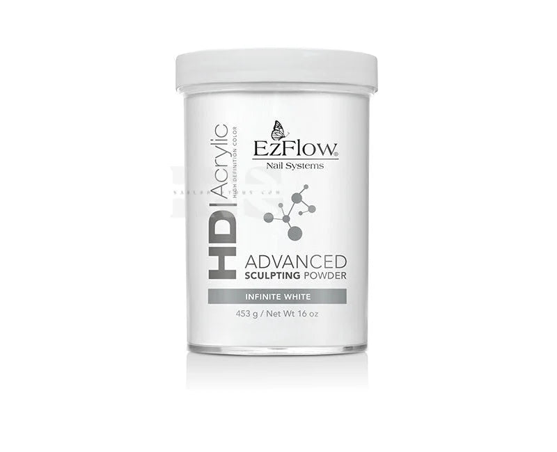 EzFlow HD Infinite White Powder - 16 oz - Acrylic Dip