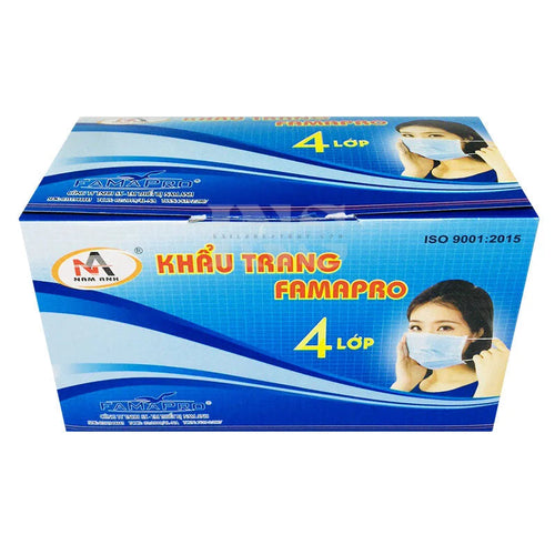 FAMA PRO Face Mask 4 Ply Bag/60 pcs (Buy1get2)