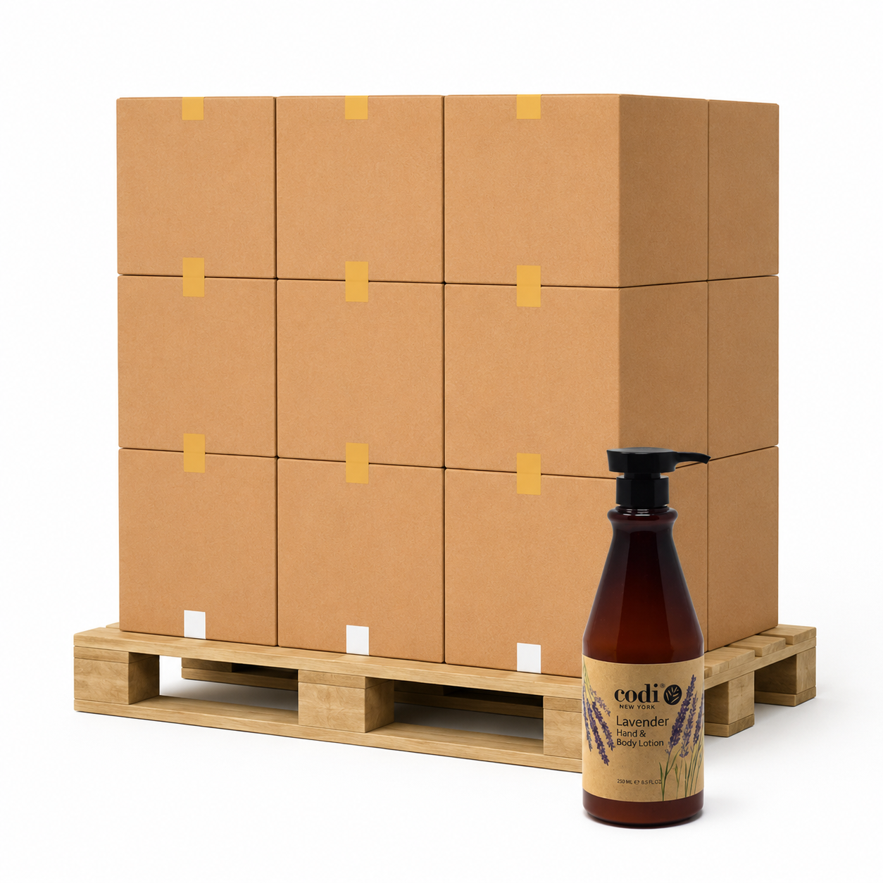 CODI Hand & Body Lotion 25 Oz 12/Case - 86 Case Per PALLET (W2)