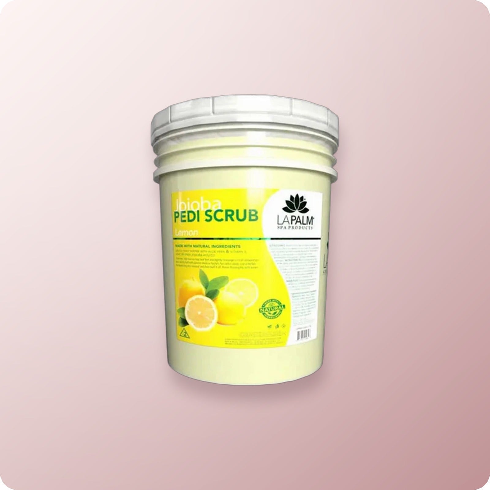 LA PALM Pedi Scrub Gel Bucket