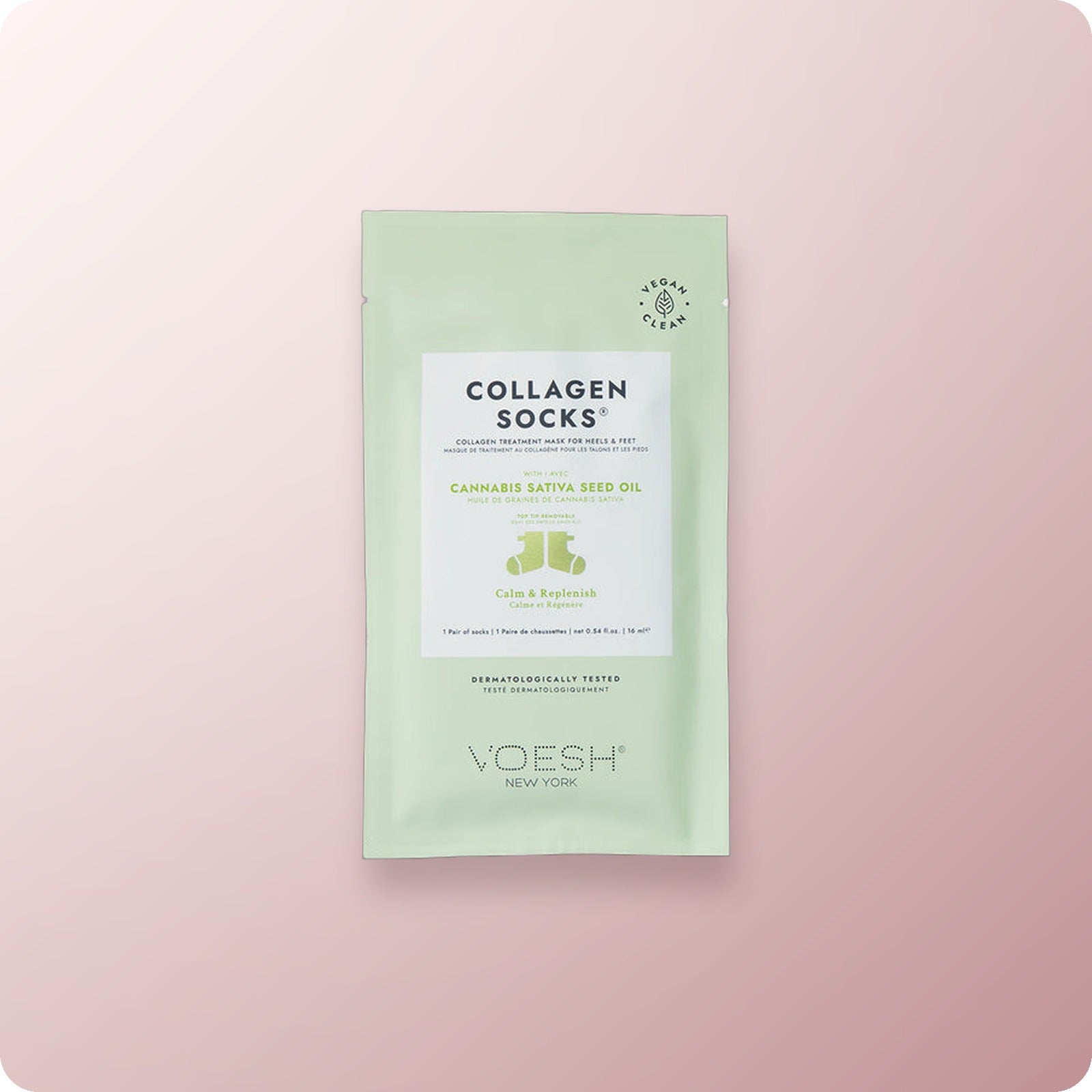 VOESH Collagen Mask Socks - Single