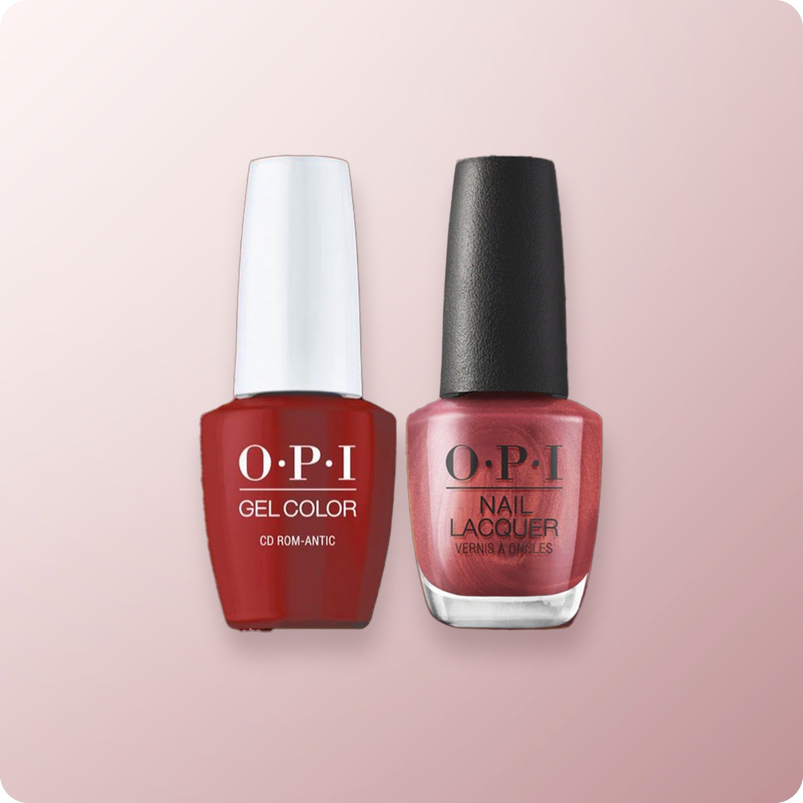 OPI Duo - Cyber Cherry On Top F014