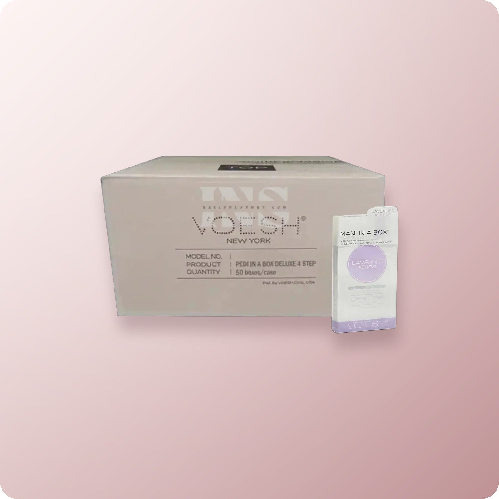 VOESH Mani In A Box Waterless 3 Step - 50/Box