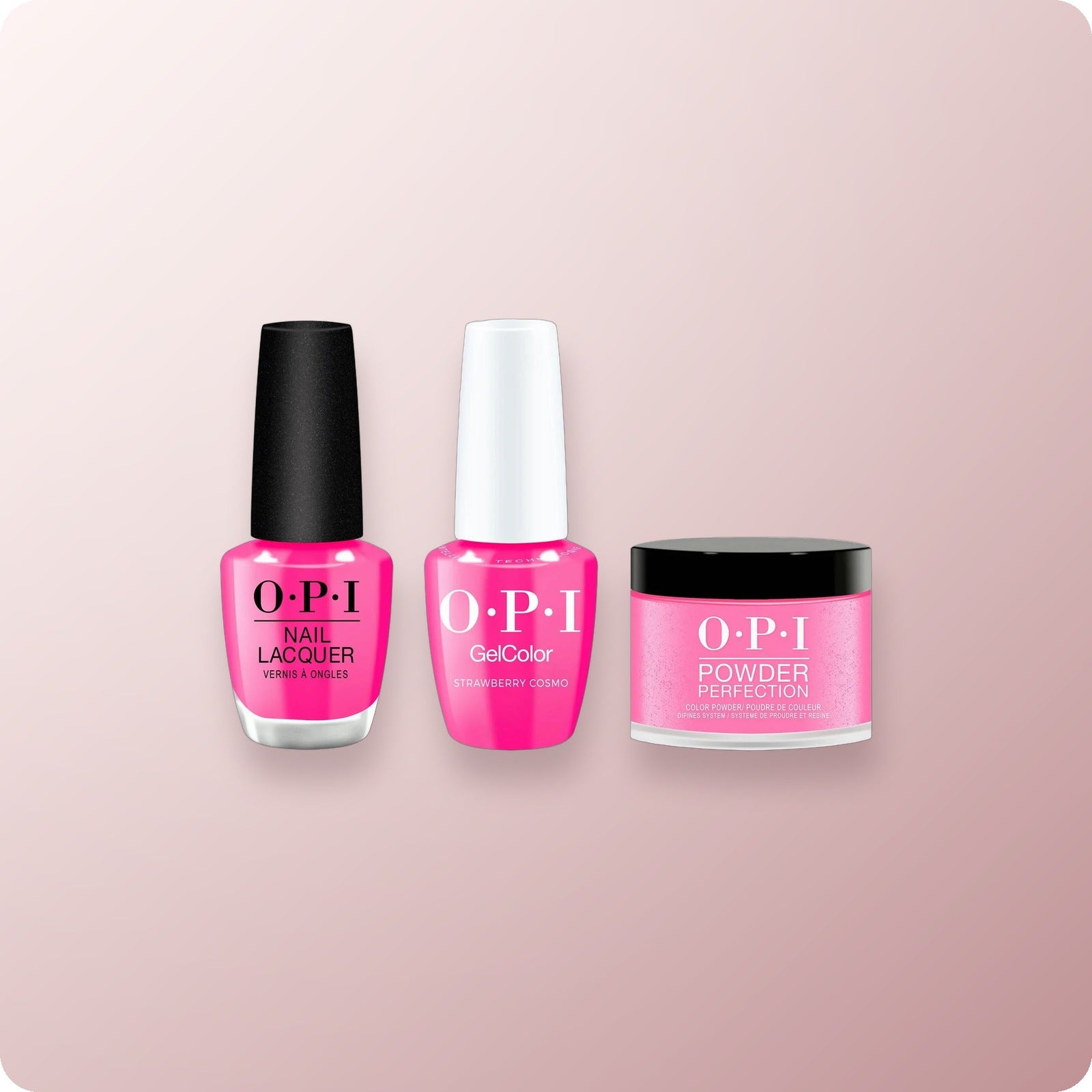 OPI Trio - Pompeii Pink S067