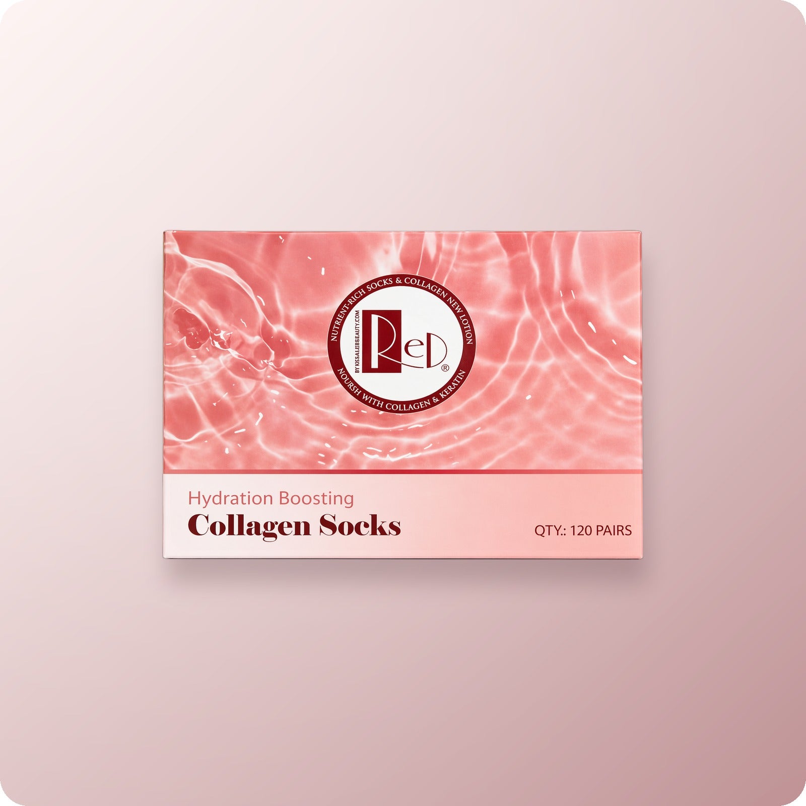 Red Collagen Mask Socks - 120/Box