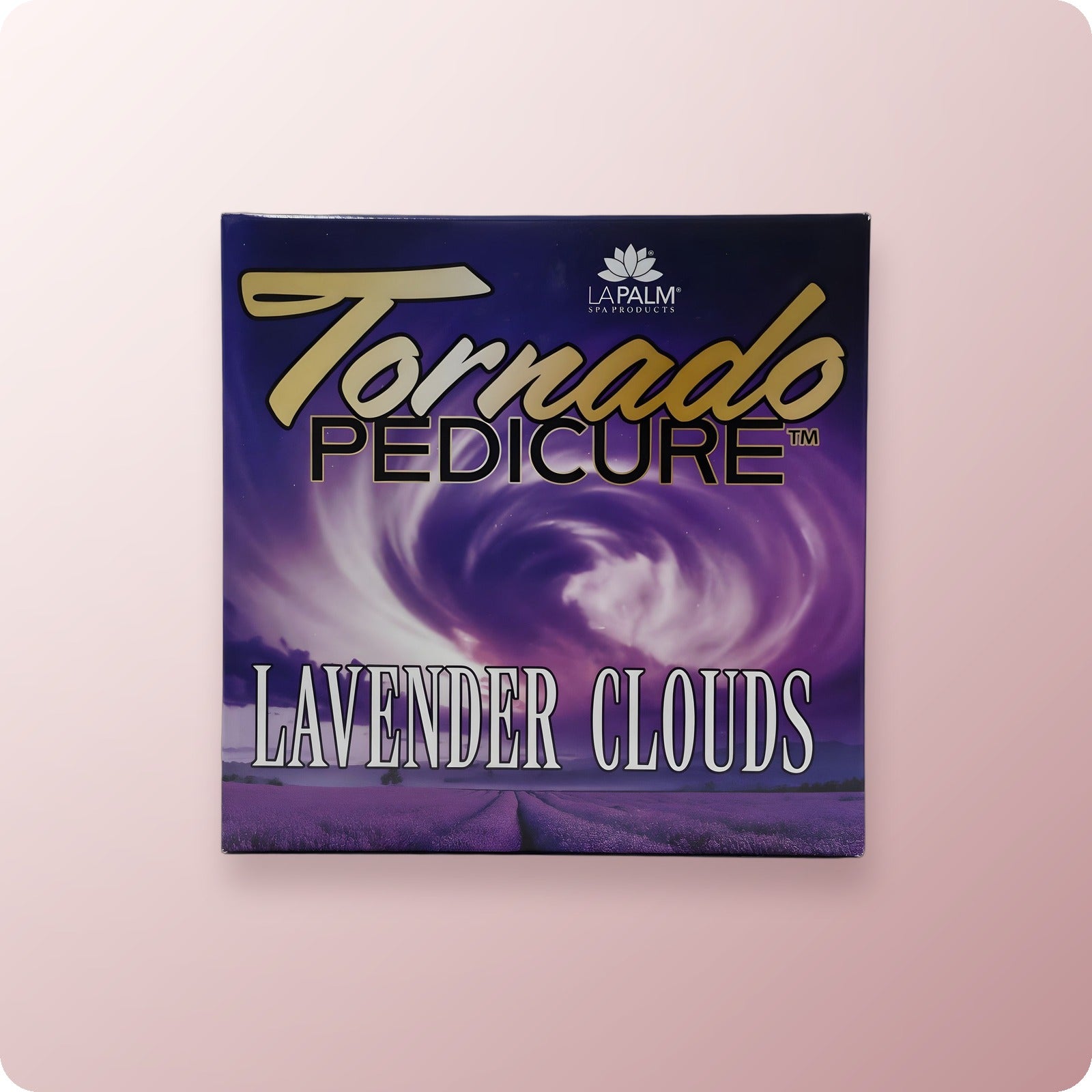 LA PALM Tornado 5 Step Pedicure Lavender Clouds - Single