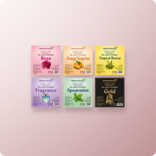 PEDINATURAL 3D Soap Flower - 2lb Bag