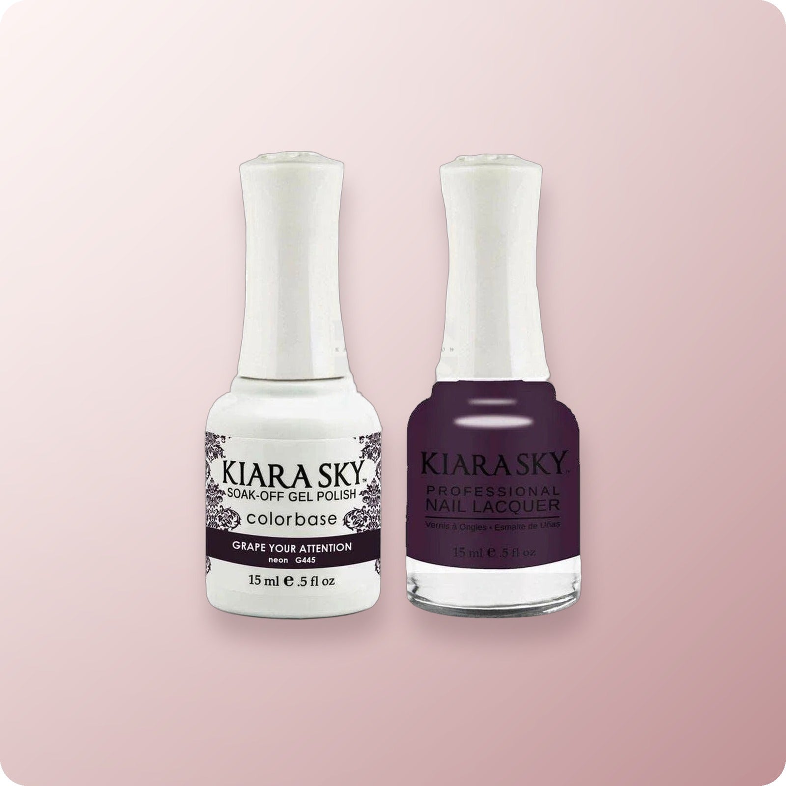 KIARA SKY GEL Grape Your Attention G445