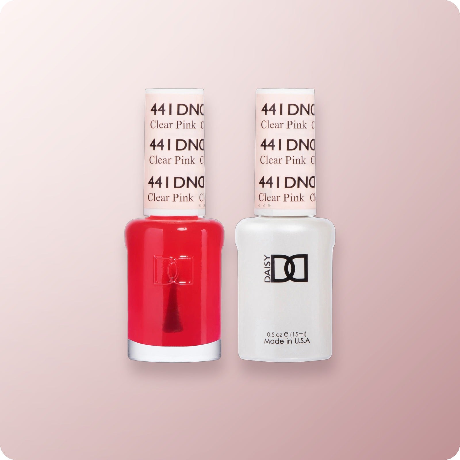 DND Duo Gel - 441 Clear Pink
