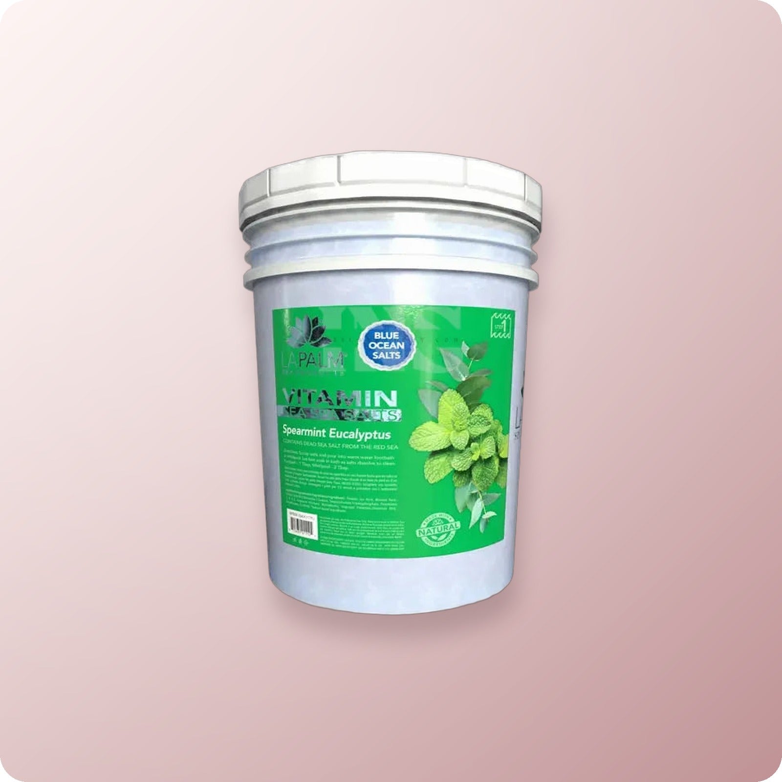 LA PALM Sea Spa Salt Spearmint Bucket