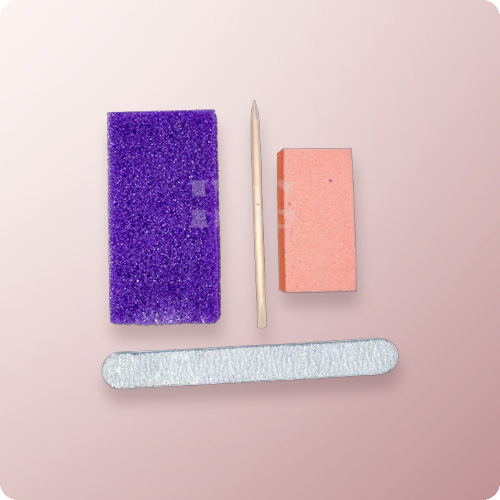 APOLLO Disposable Pedicure Kit Purple - 200/Box