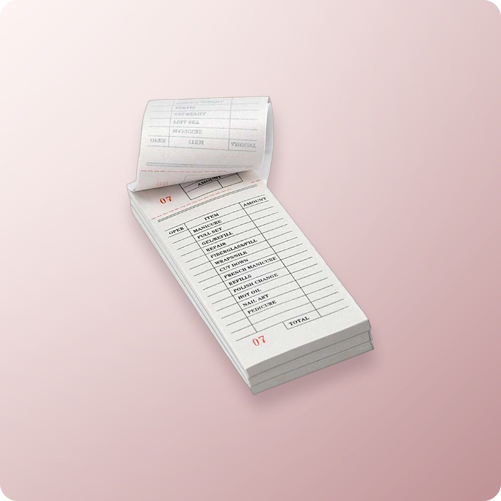 Ticket Book 20/Pk