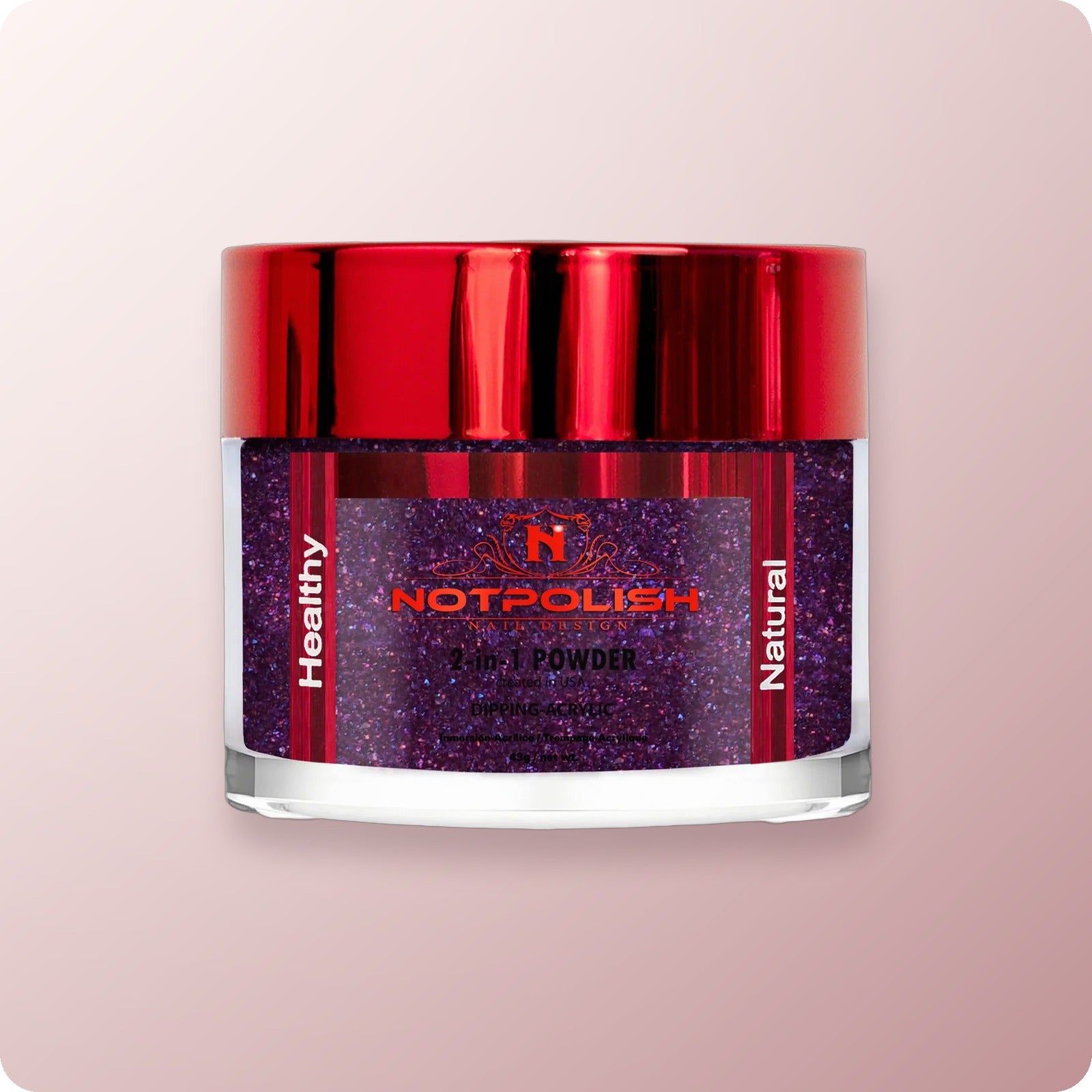 NOTPOLISH 2 in 1 Powder - M63 Royal At Midnight - 2 oz