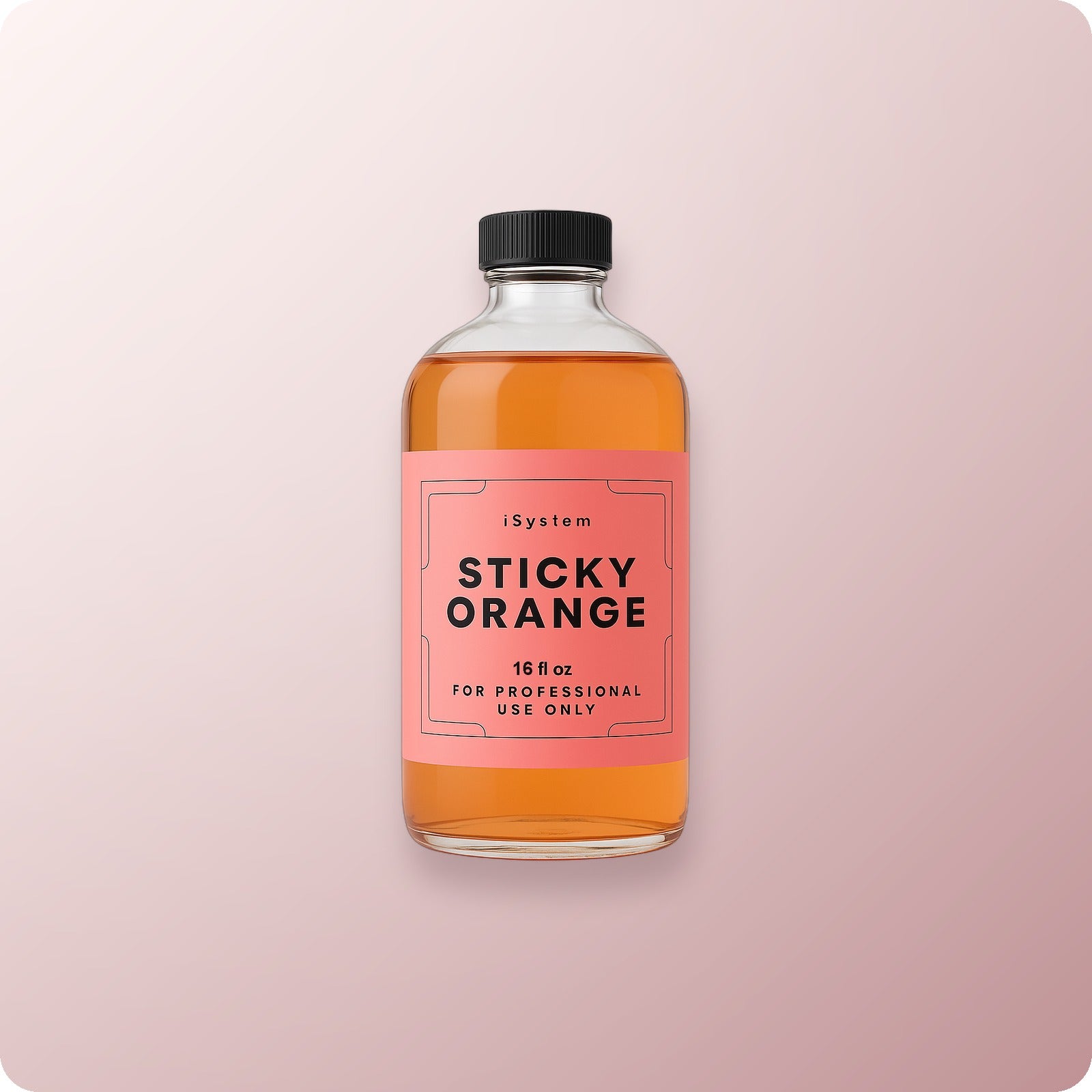iNS Premium Sticky Orange Base Coat - 16 oz