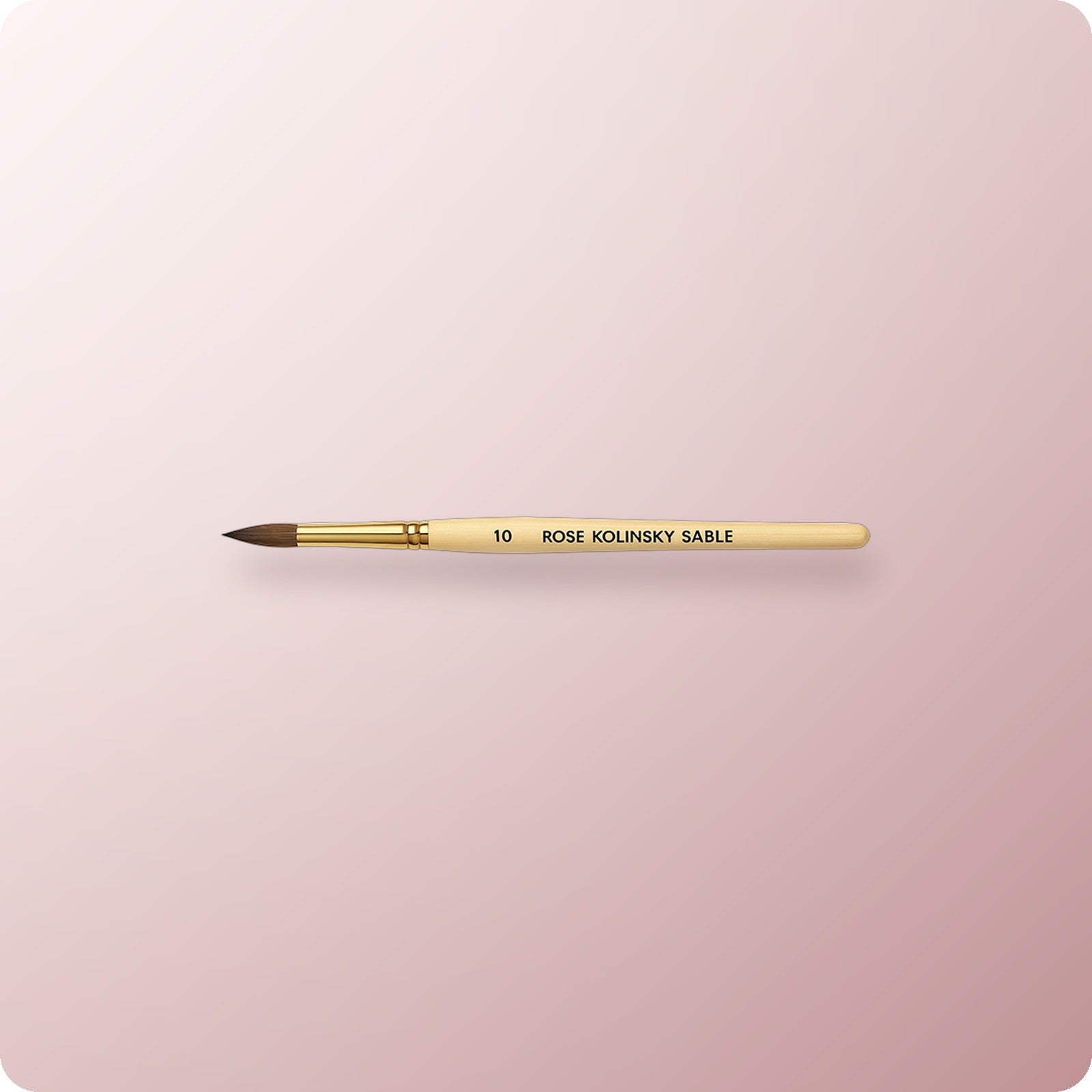 Rose Kolinsky Nail Brush #10