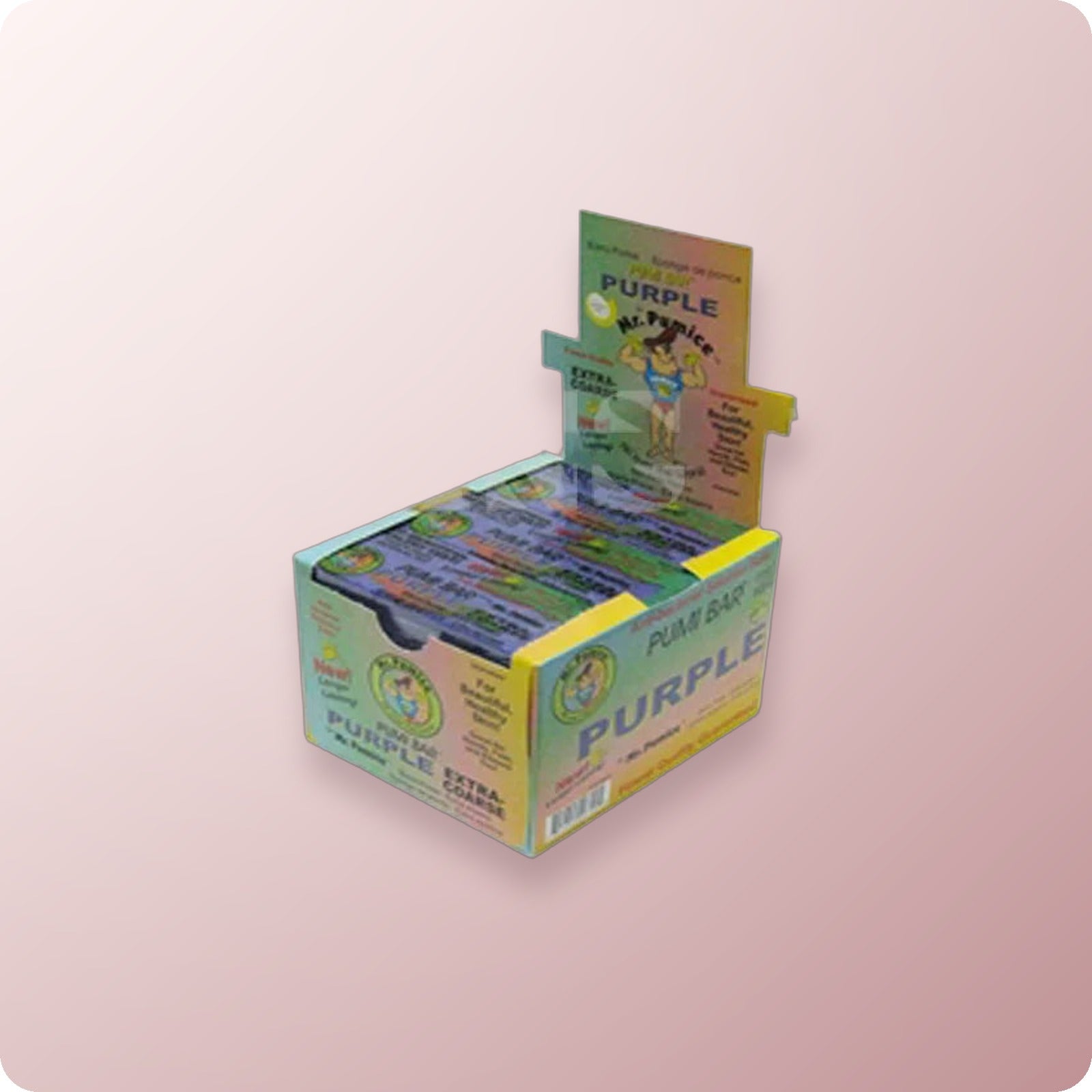 MR. PUMICE Pumi Bar Purple Coarse 12/Box