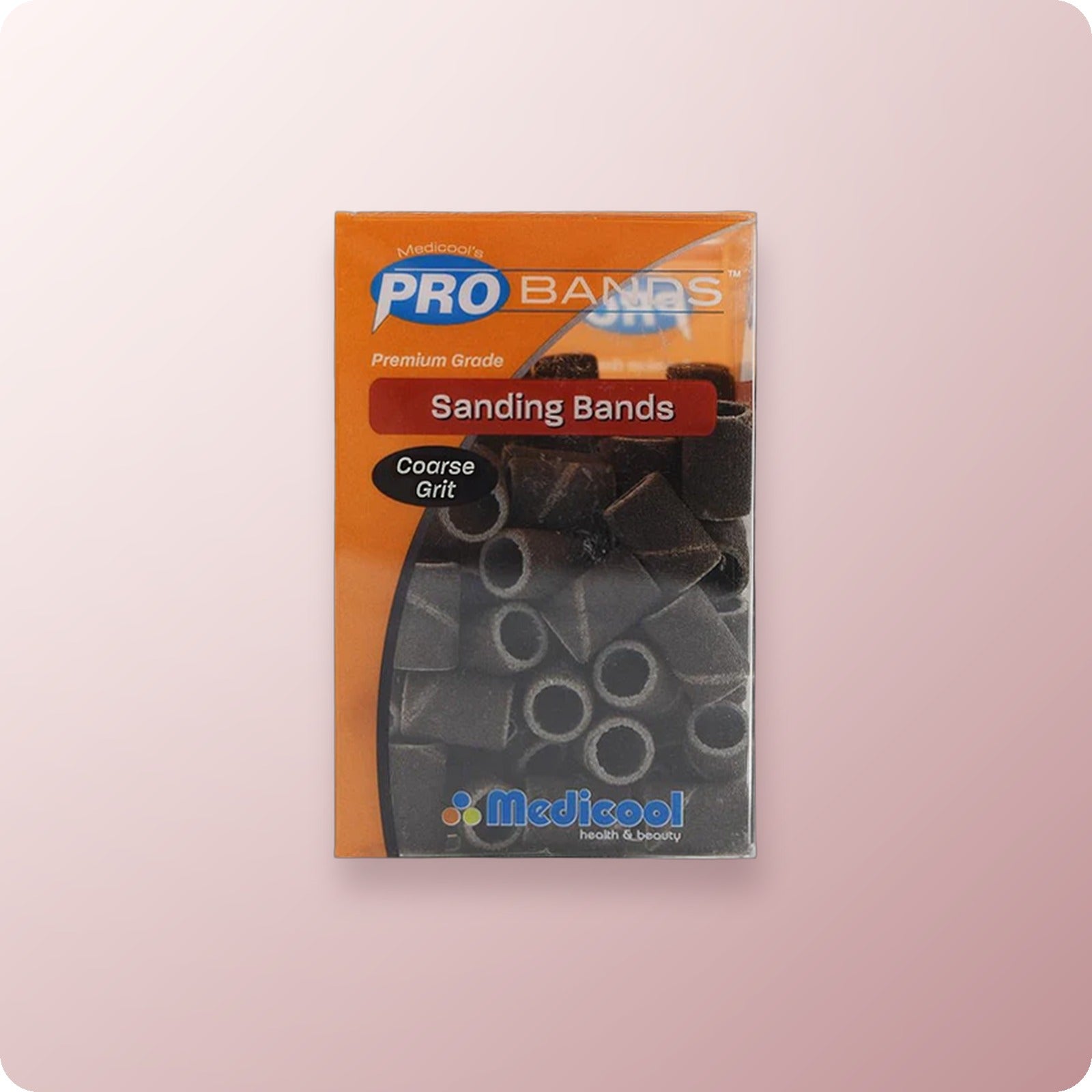 Medicool Sanding Bands Brown - Coarse (100 pcs)