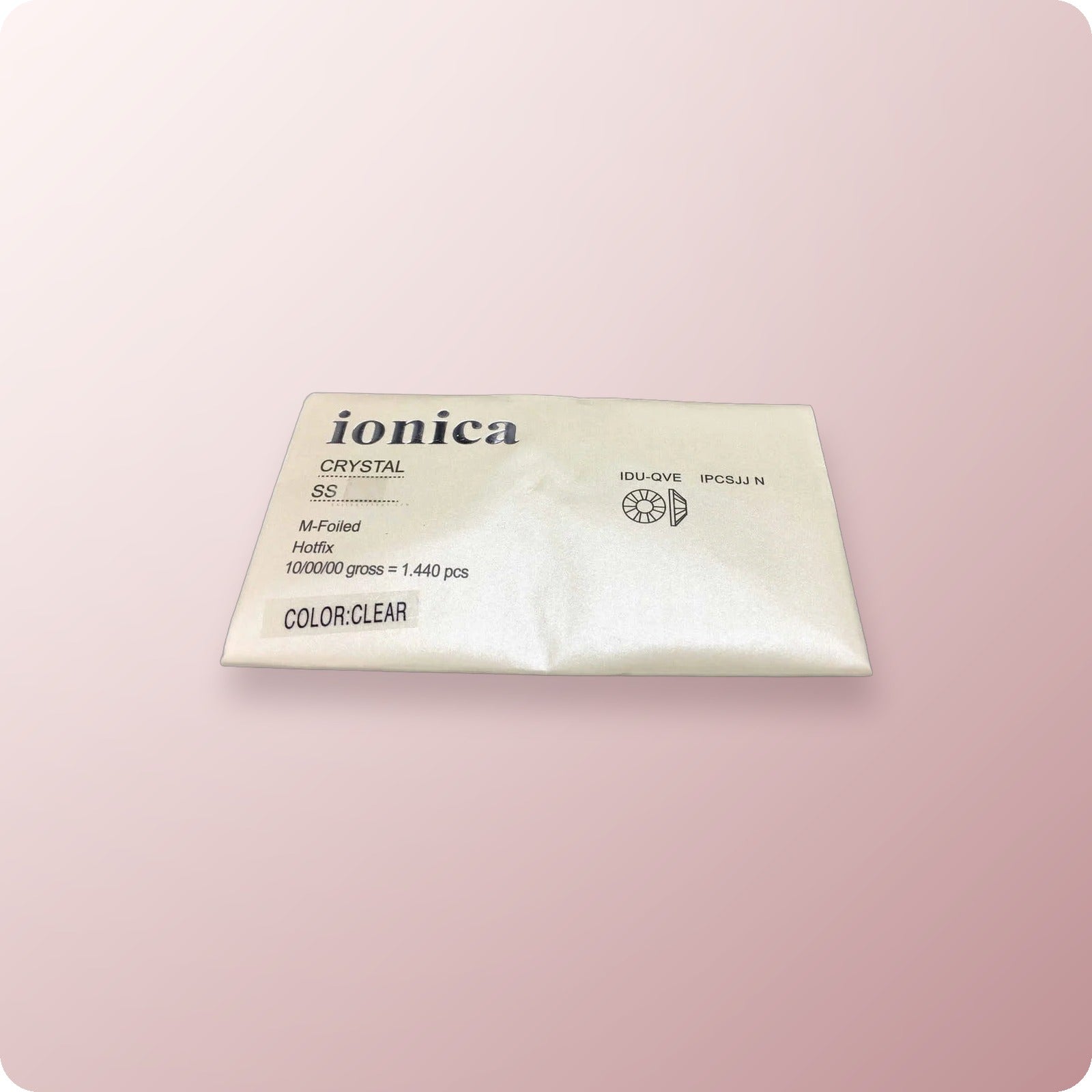 IONICA Crystal  Rhinestones Crystal Clear #6