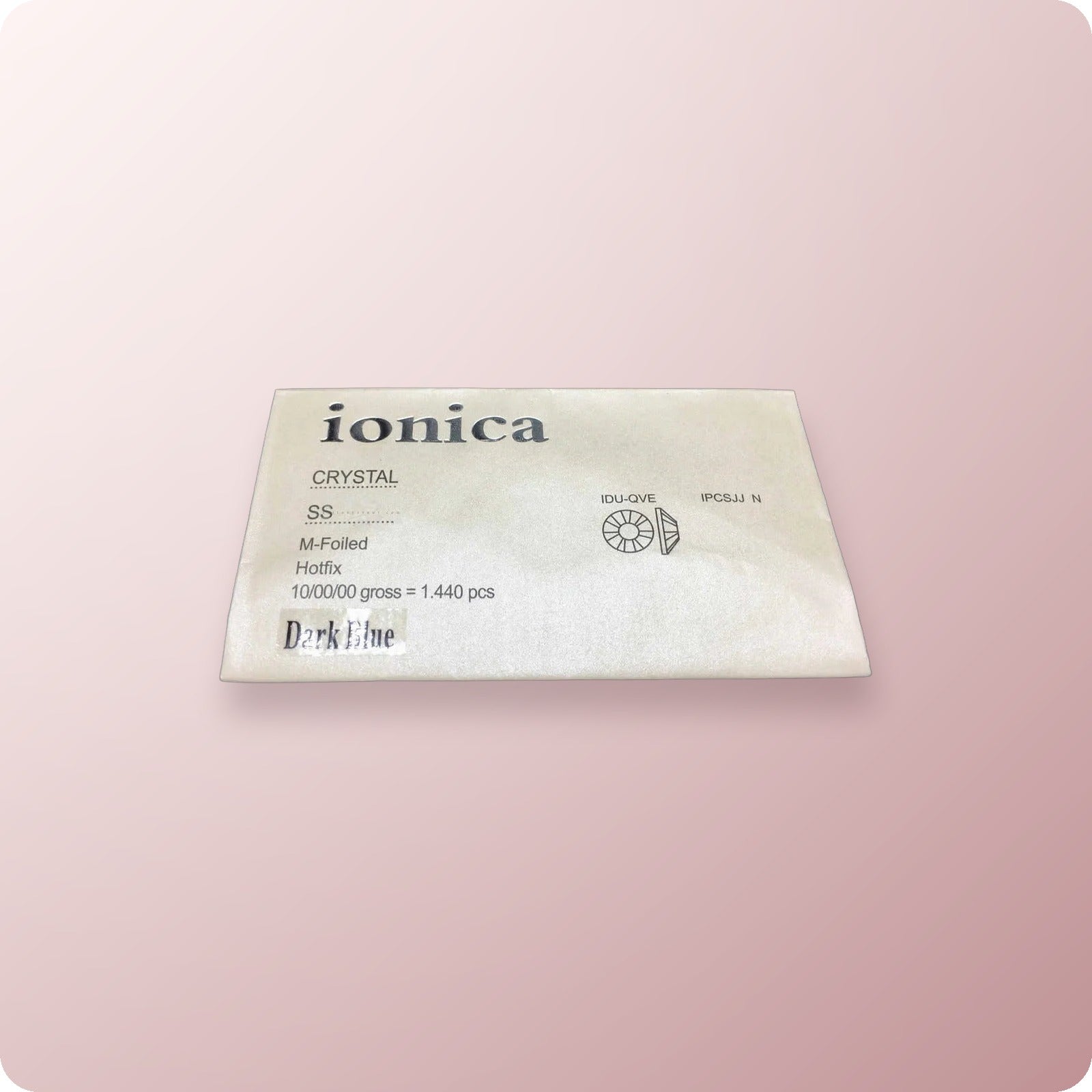 IONICA Crystal Rhinestones Dark Blue