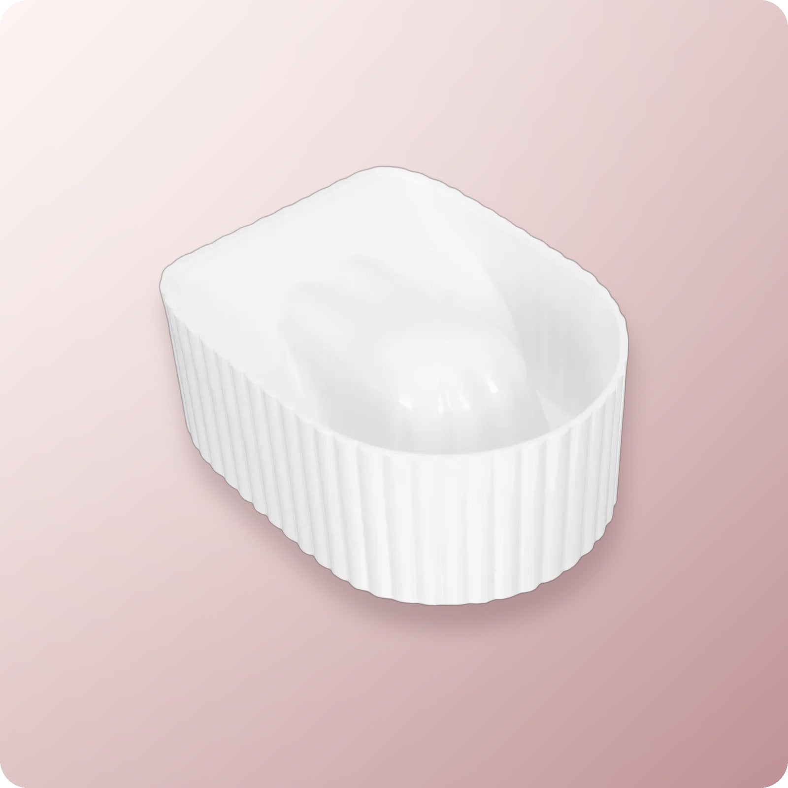 White Exquisite Manicure Bowl Warming Soak
