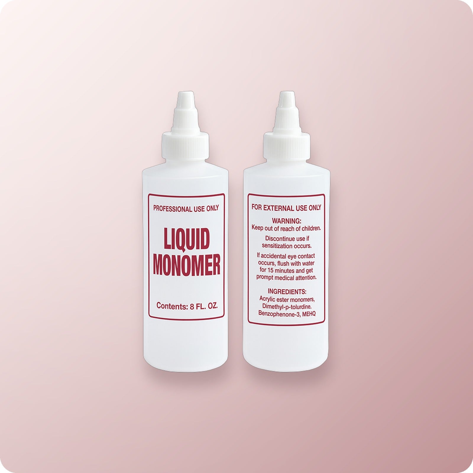 Empty Plastic Bottle Liquid - 8 oz