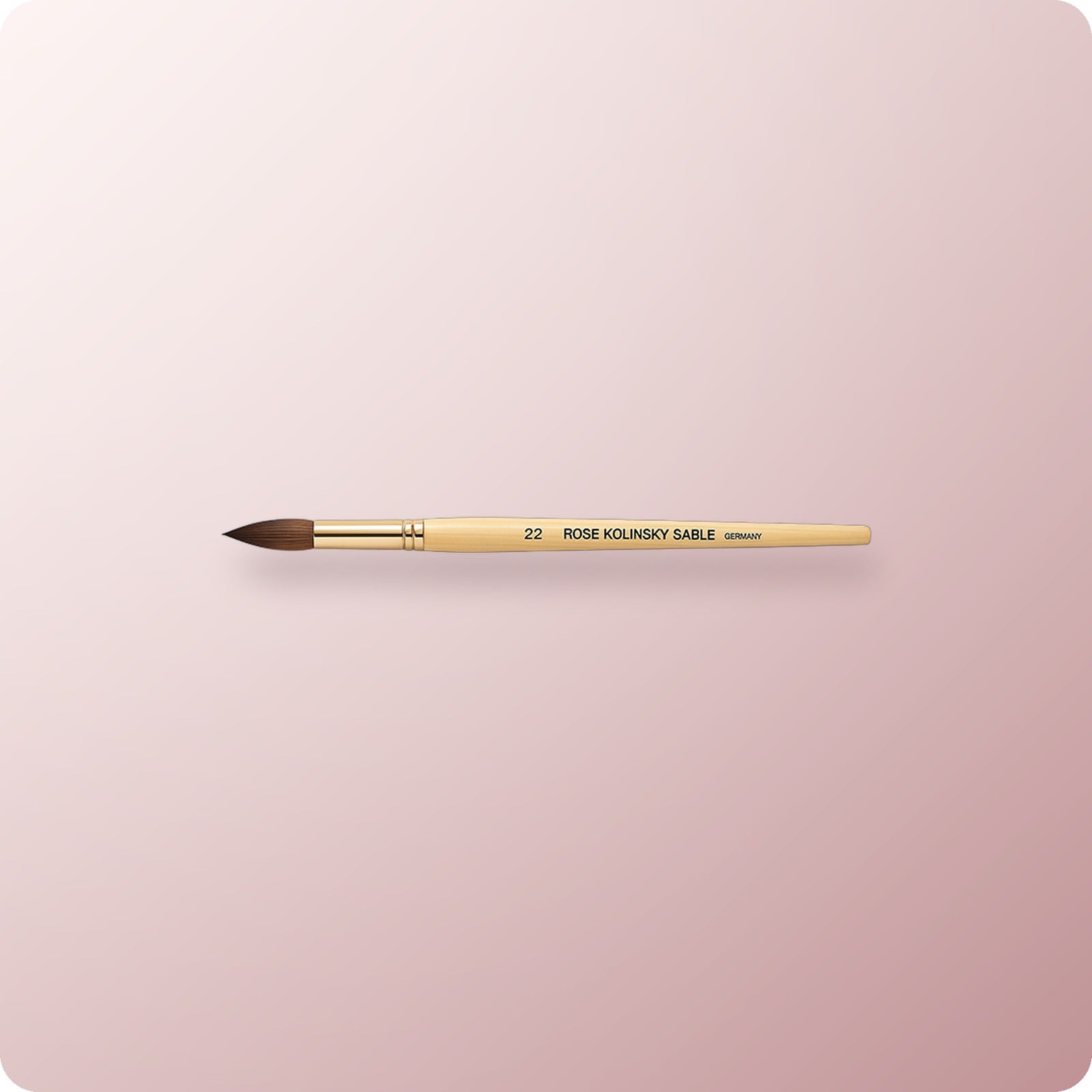 Rose Kolinsky Nail Brush #22