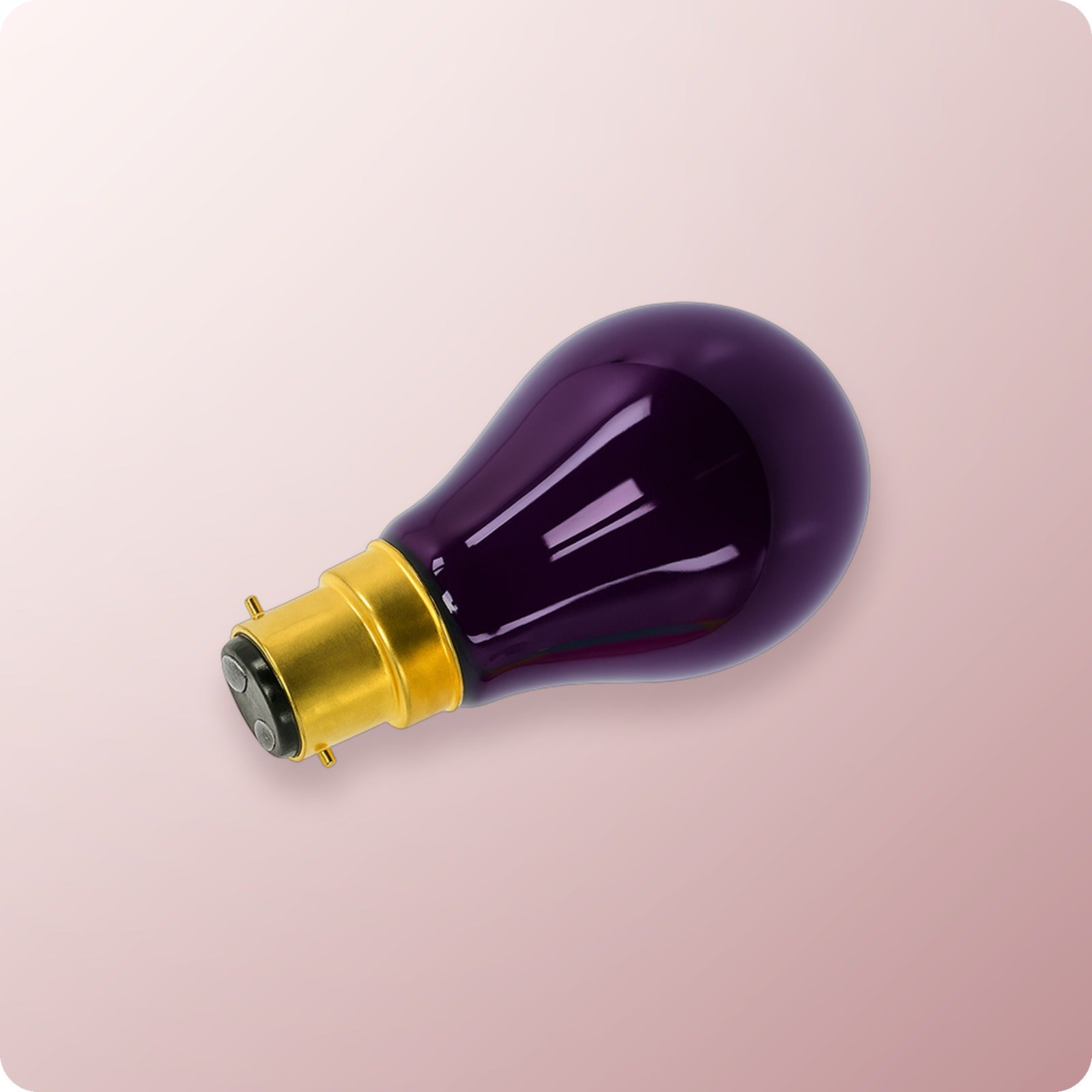 BLACK UV NAIL DRYER ROUND BULB