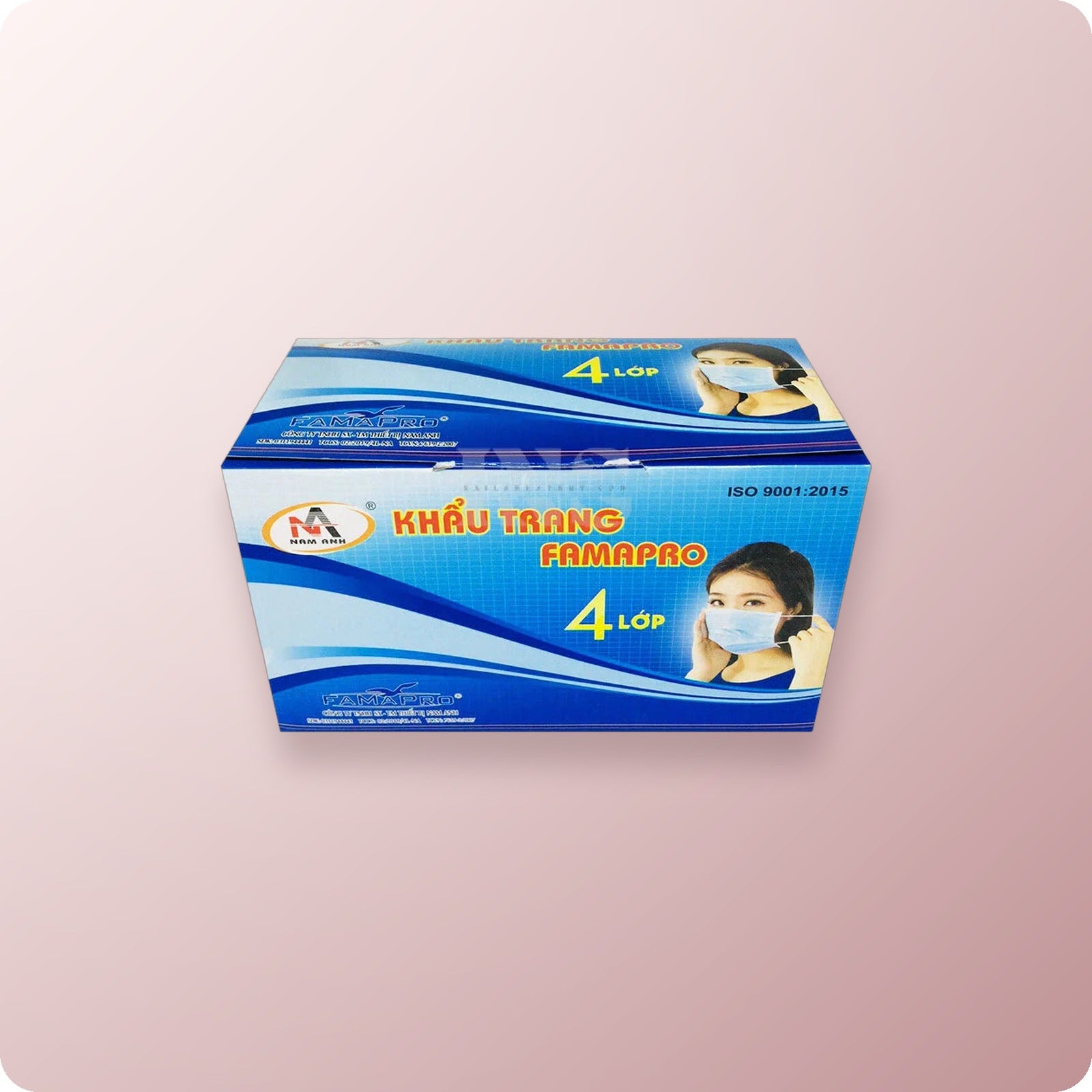 FAMA PRO Face Mask 4 Ply Box/50 pcs (BOGO)