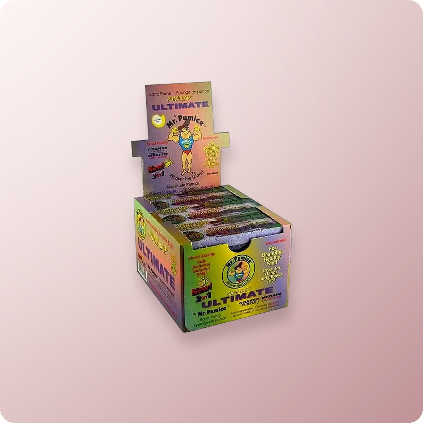 MR. PUMICE Pumi Bar Ultimate X-Coarse/Medium 12/Box