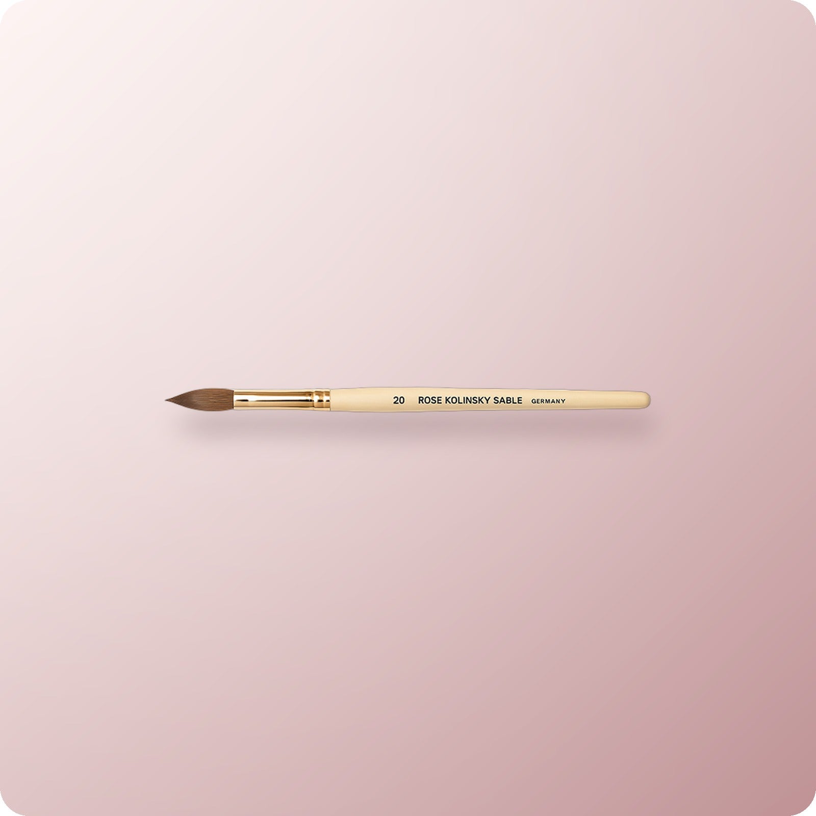 Rose Kolinsky Nail Brush #20