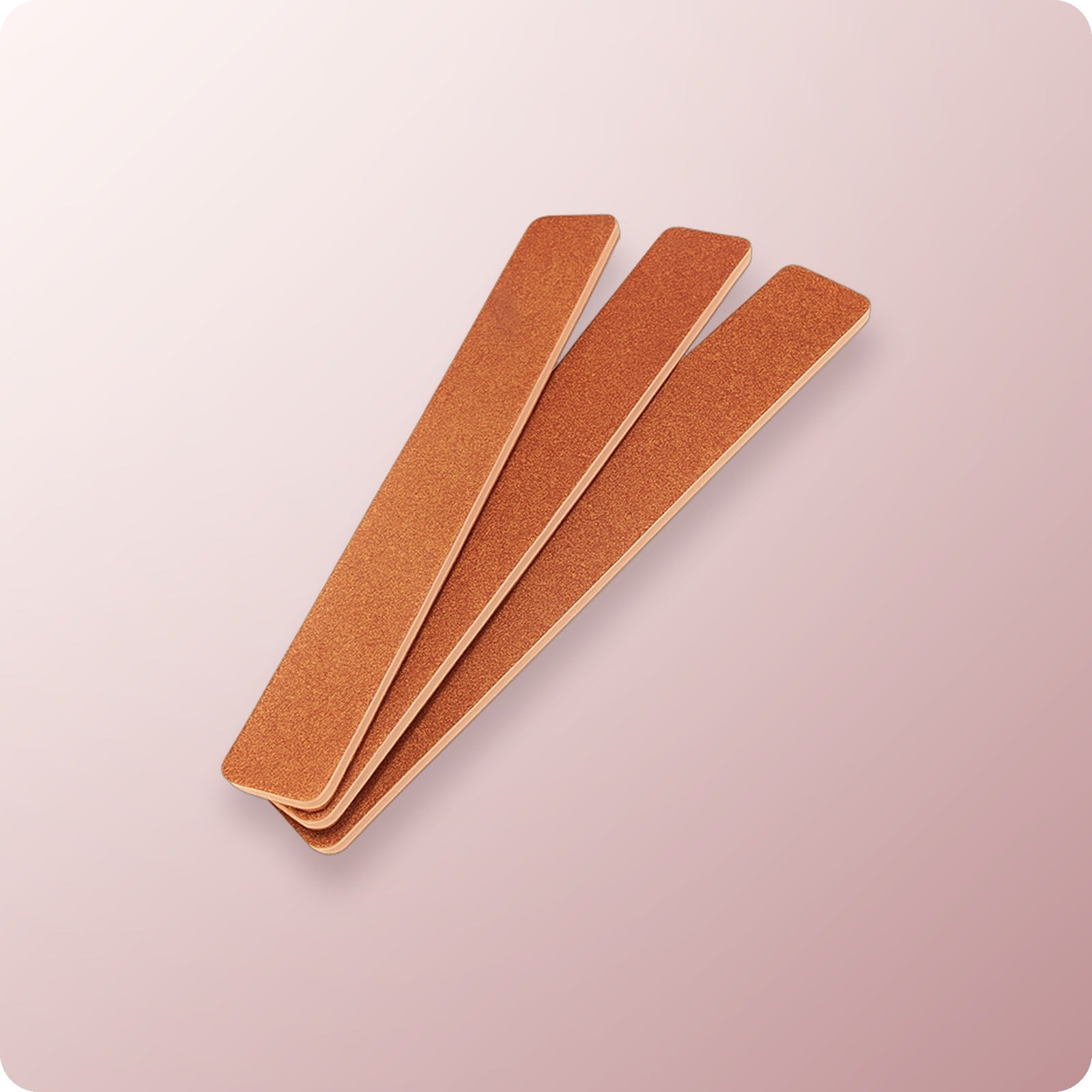 Nail File Square Brown (YELLOW CENTER) USA 80/80 50/pk