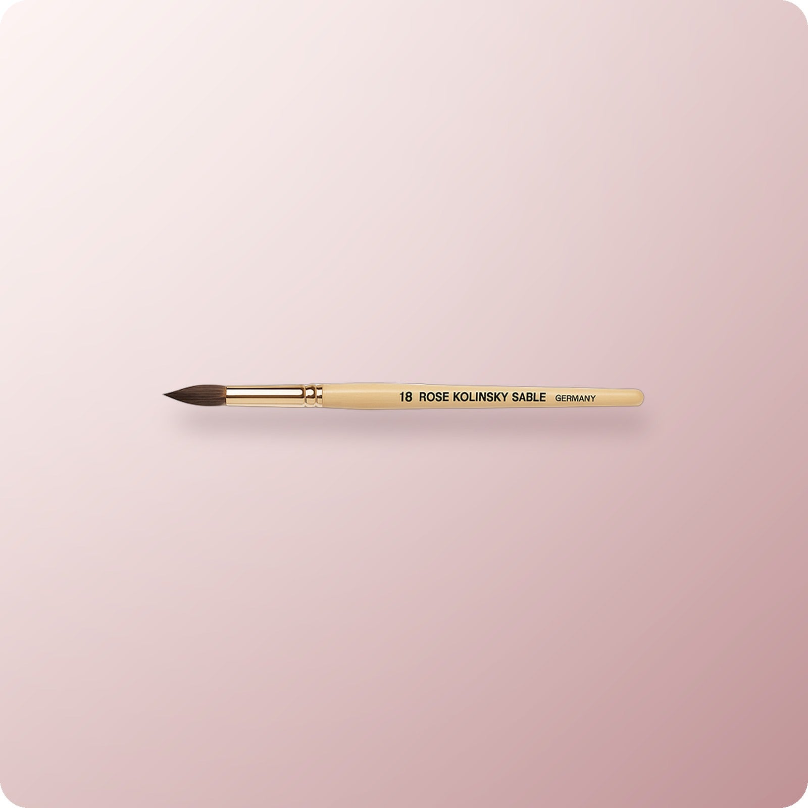 Rose Kolinsky Nail Brush #16