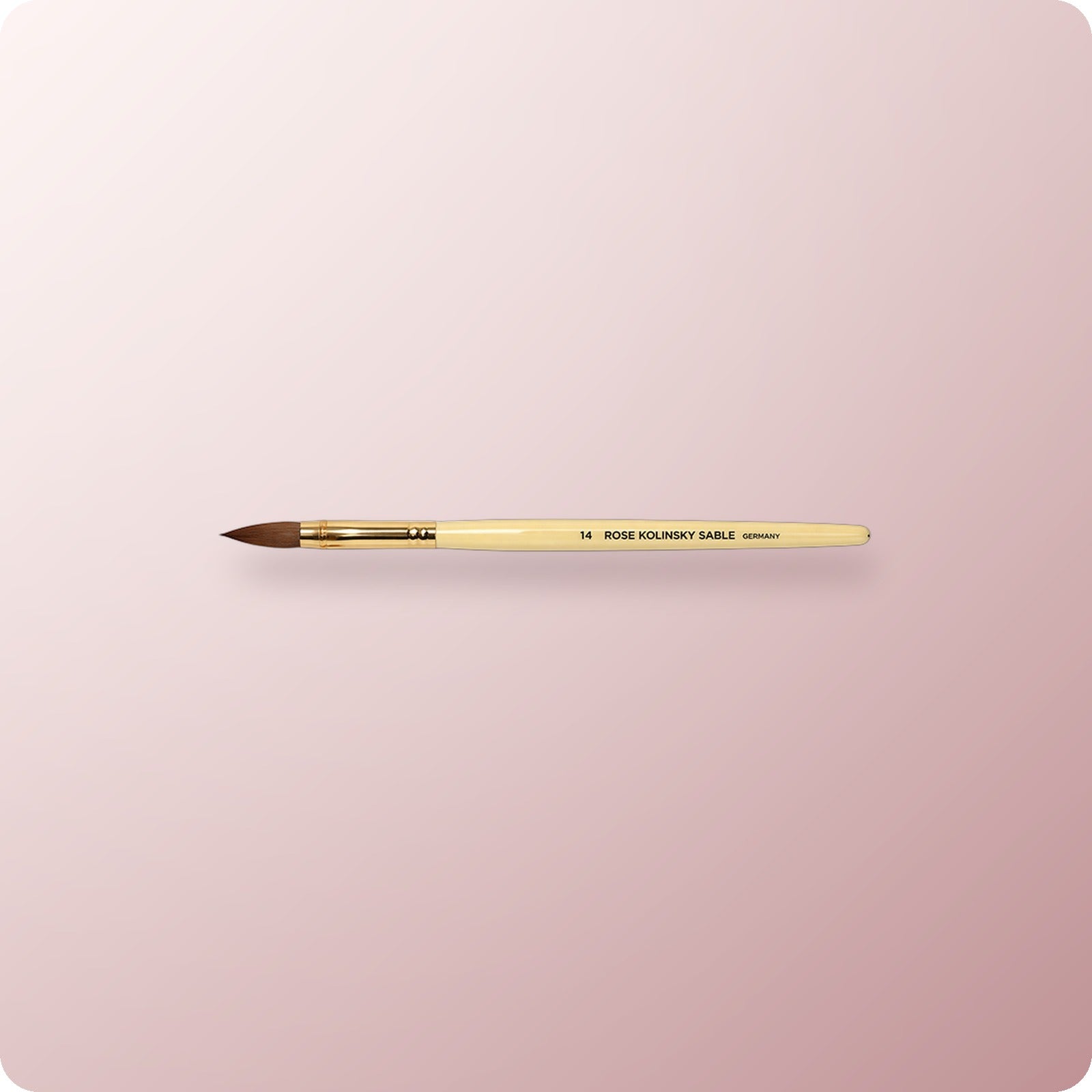 Rose Kolinsky Nail Brush #14