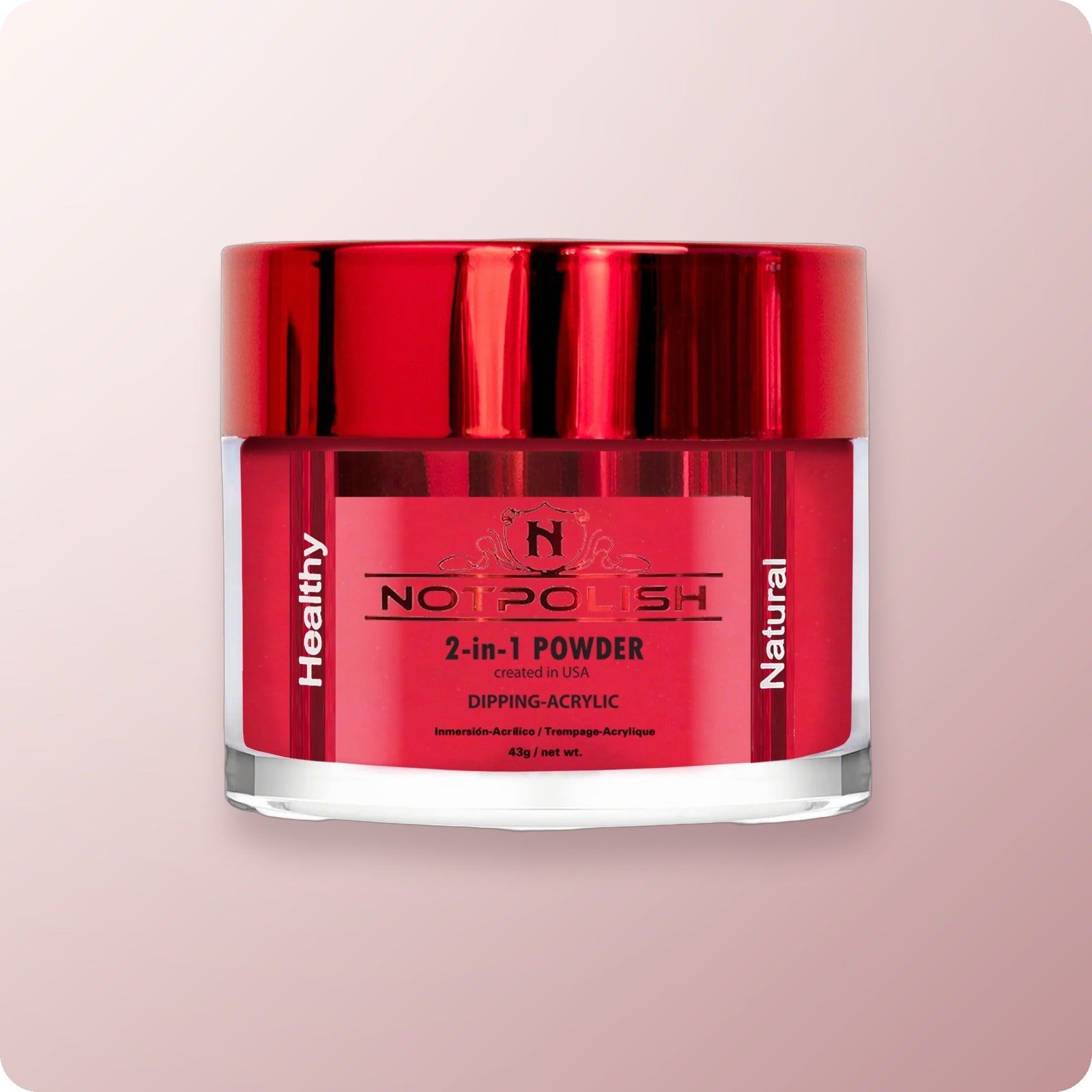 NOTPOLISH 2 in 1 Powder - OG142 Pink of You - 2 oz