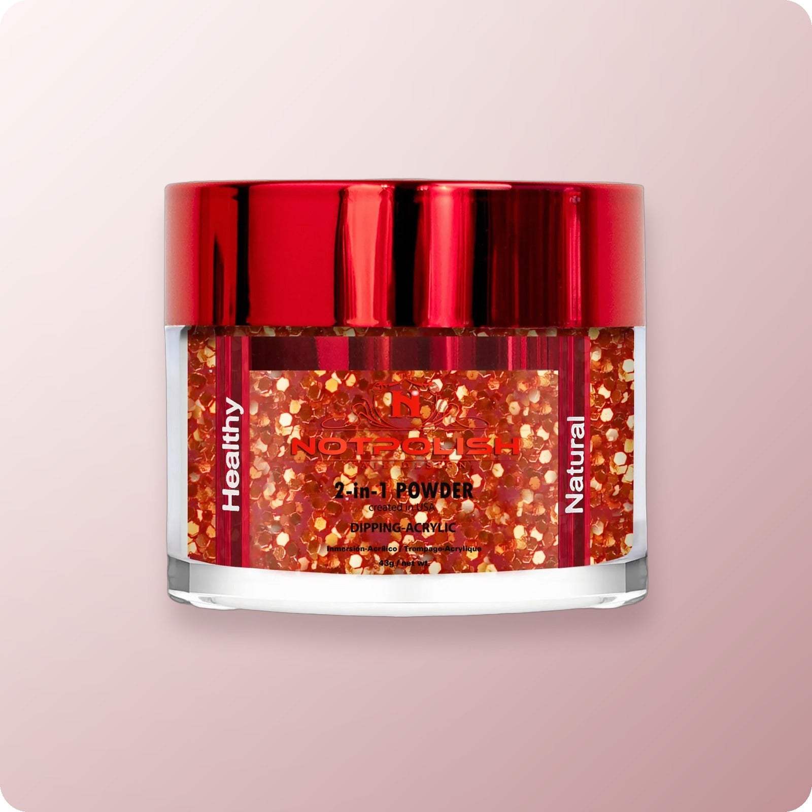 NOTPOLISH 2 in 1 Powder - OG176 Foxy Brown - 2 oz