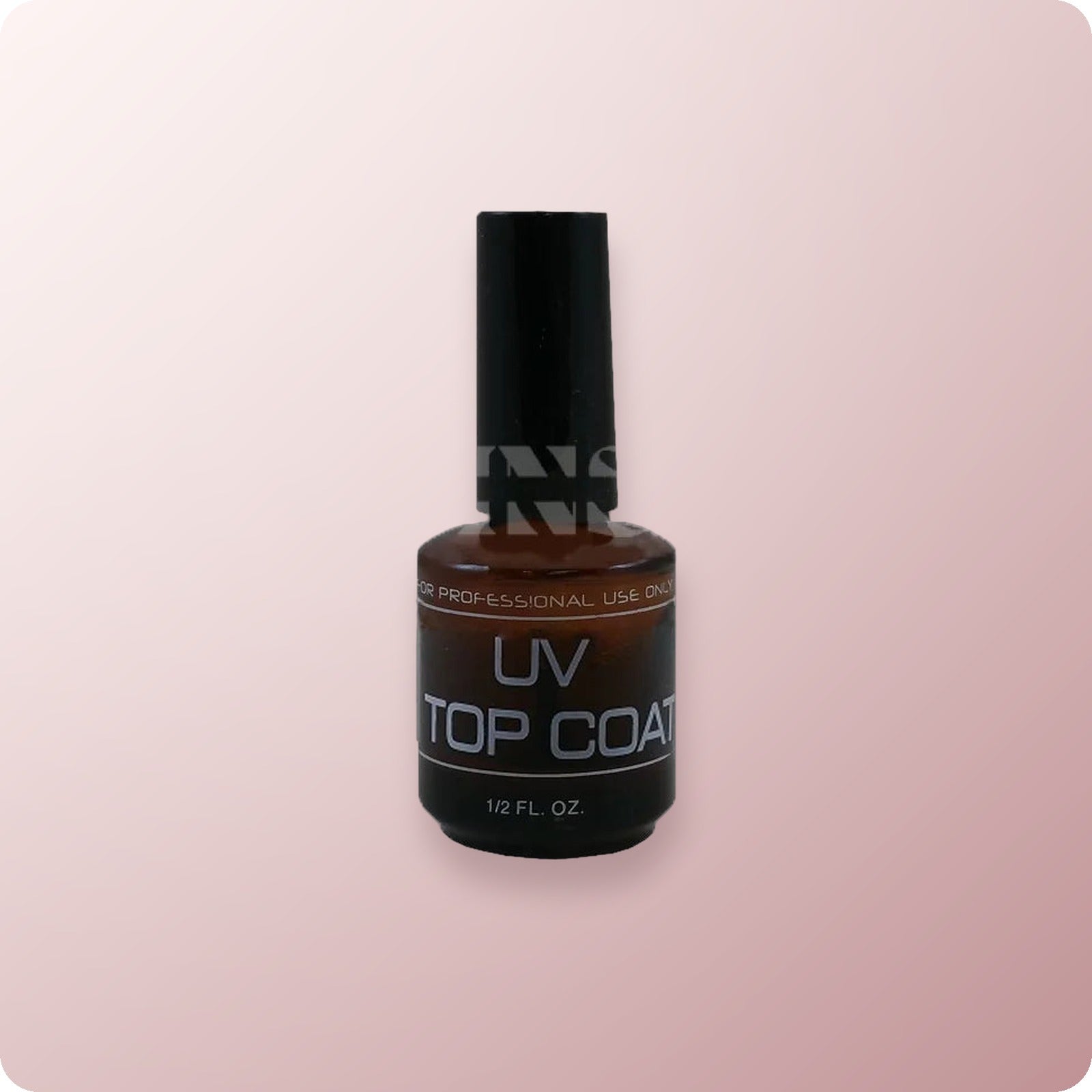 Empty Glass Bottle Amber-UV Top