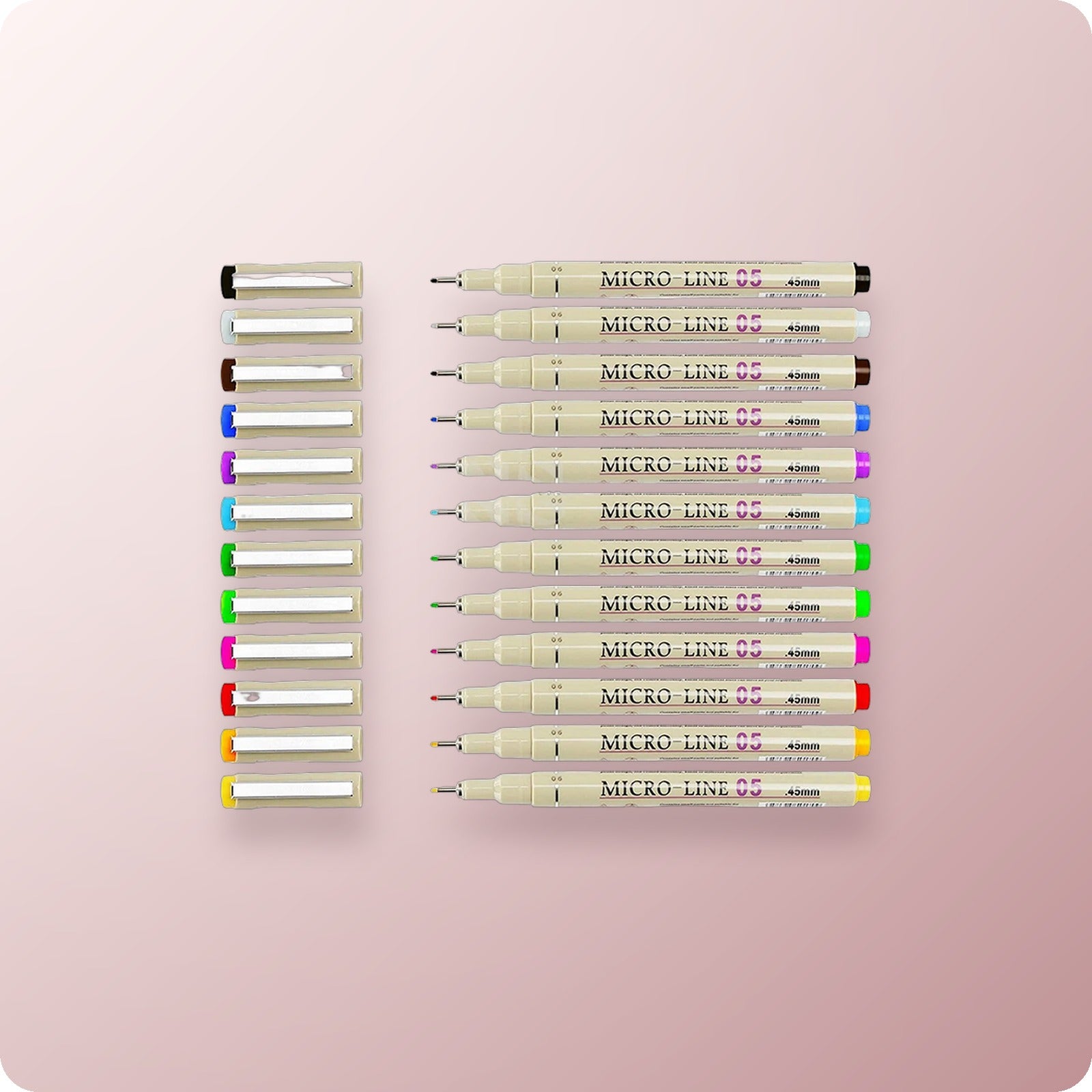 Nail Art Pen Set 12 FREE Gold & Silver
