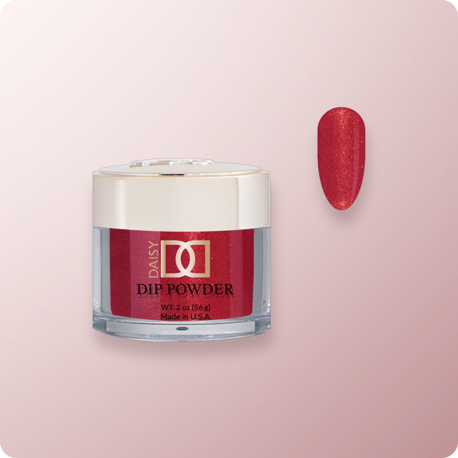 DND Dip - 476 Gold In Red - 1.6 oz