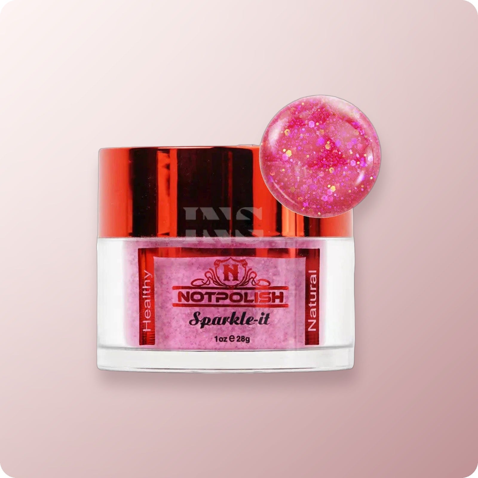 NOTPOLISH 2 in 1 Powder - OMG 22 Nice & Plum - 1 oz