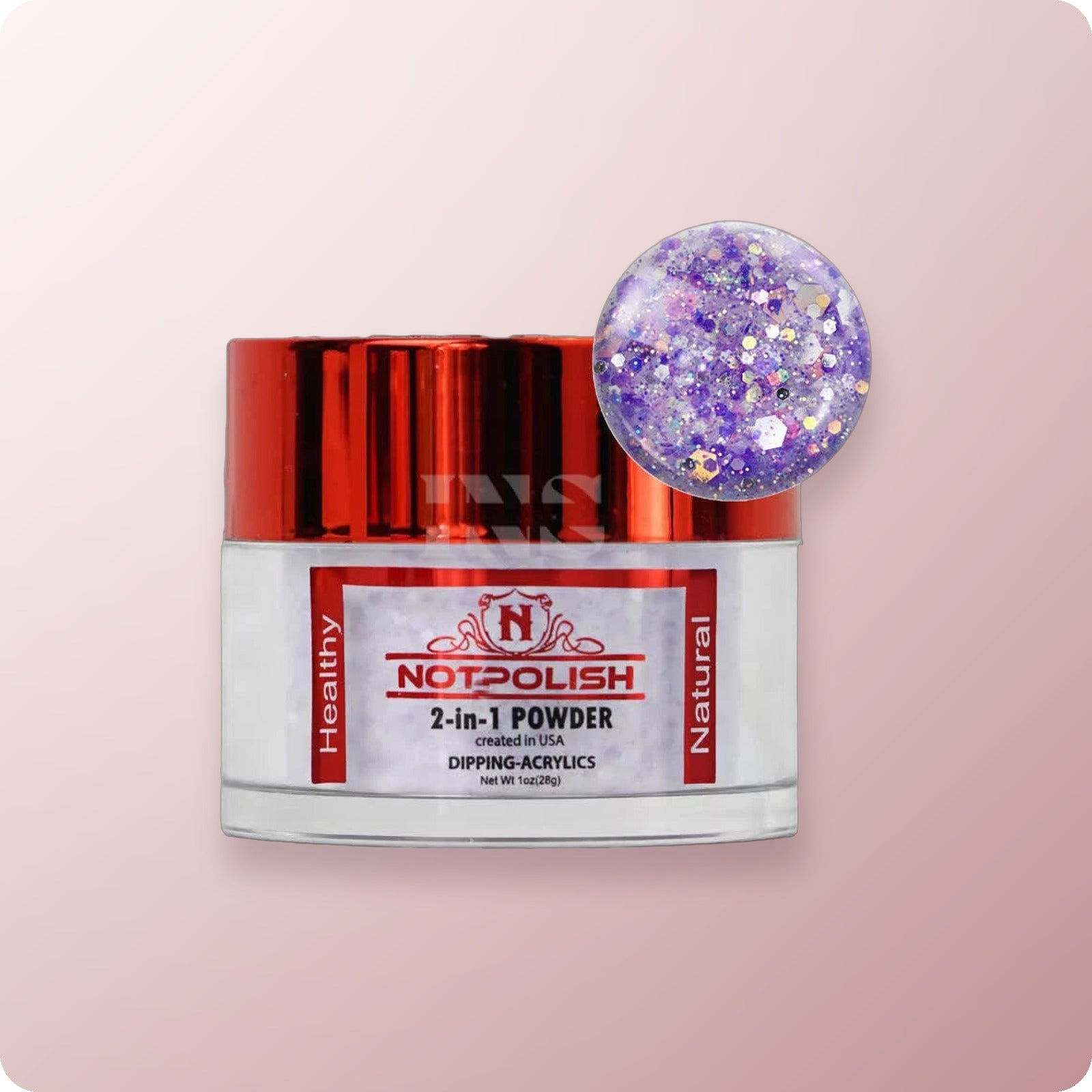 NOTPOLISH 2 in 1 Powder - OMG 41 Snow Bunny - 1 oz