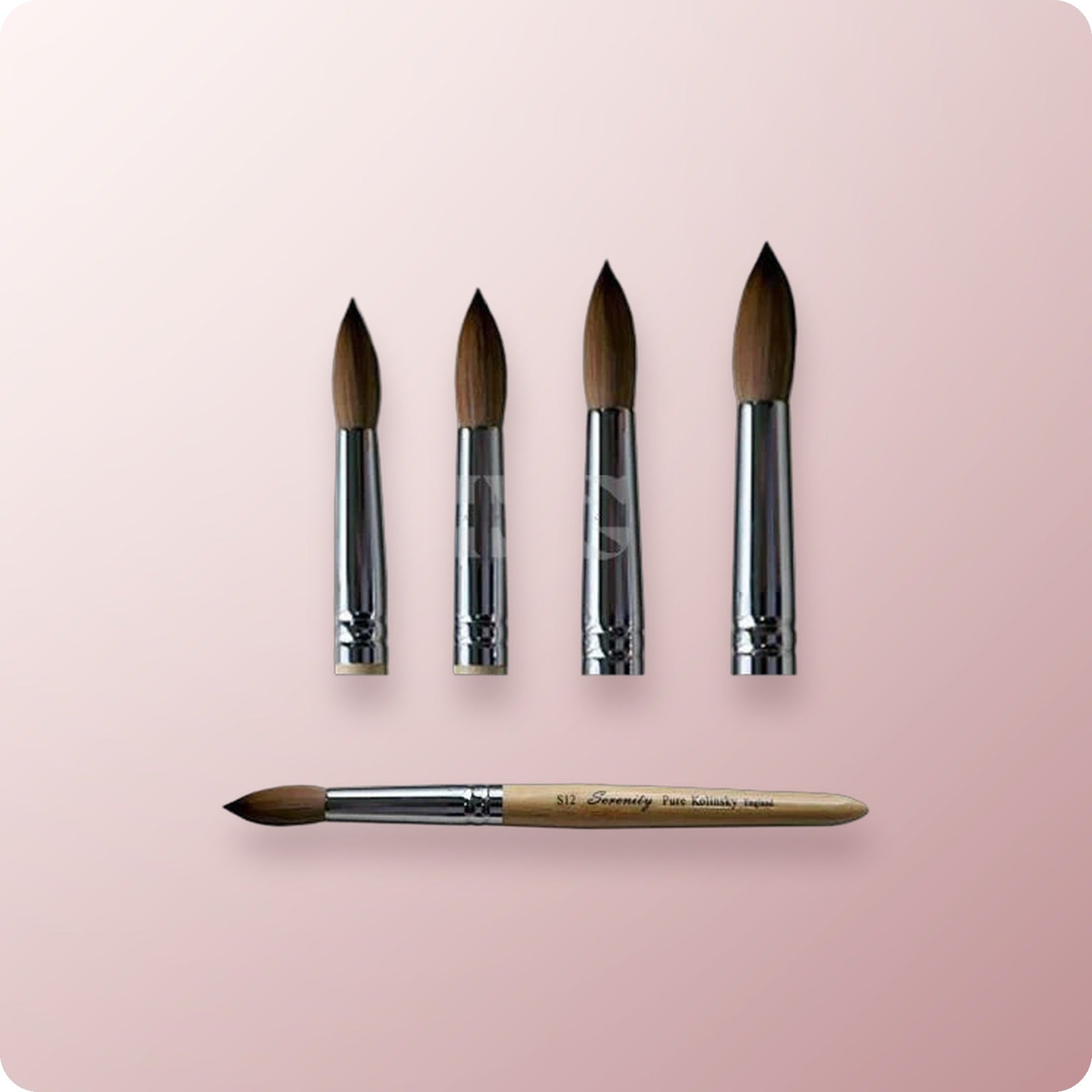 Serenity Pure Kolinsky Brush #14