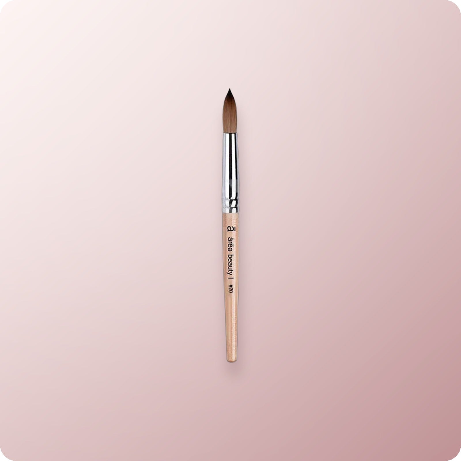 AREE Beauty 100% - Kolinsky Brush Light Wood #20 (Buy5get1)