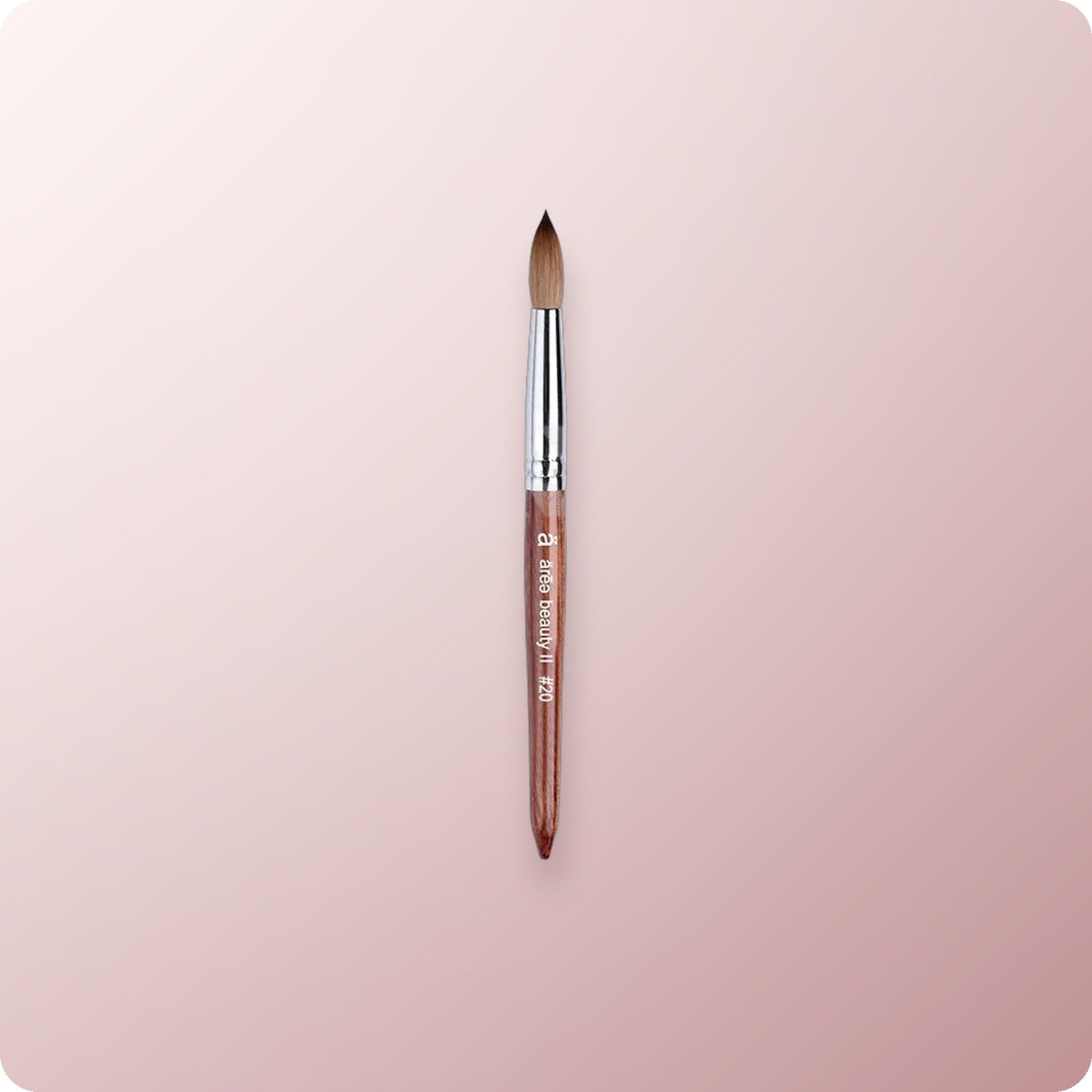 AREE Beauty 100% - Kolinsky Brush Dark Wood #20 (Buy5get1)
