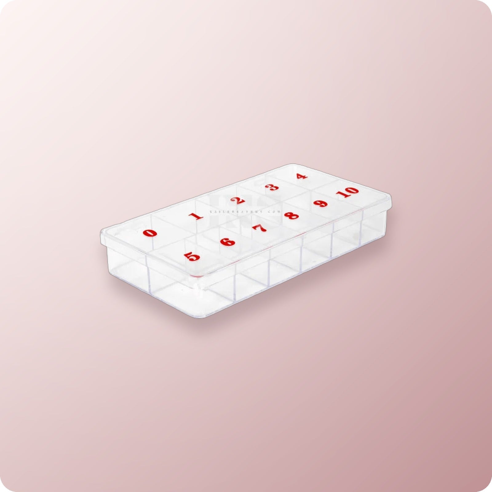 Plastic Tip Box - (3051)