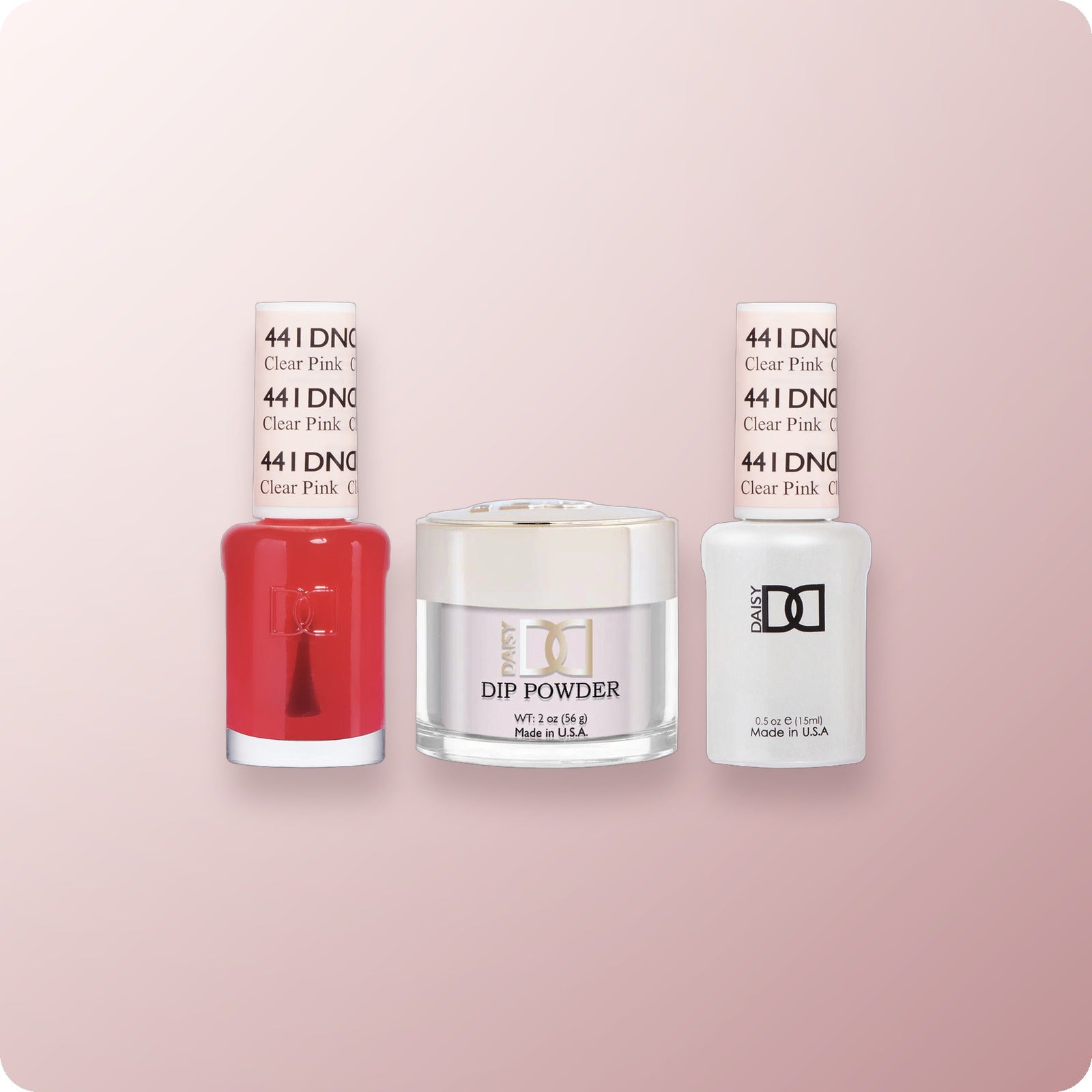 DND Trio - 441 Clear Pink